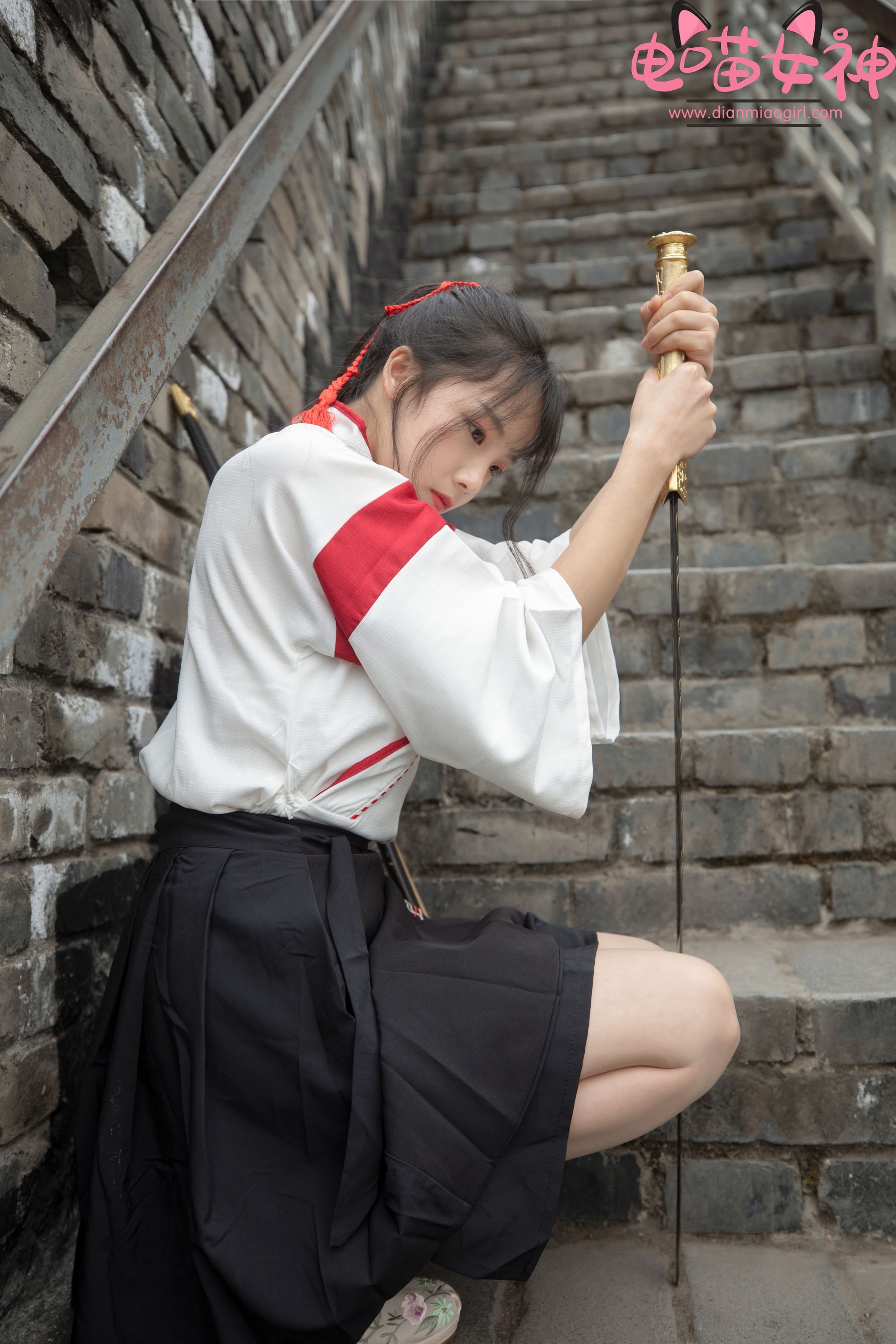 [网红COSER] 电喵女神 - 灵唯 长城古装