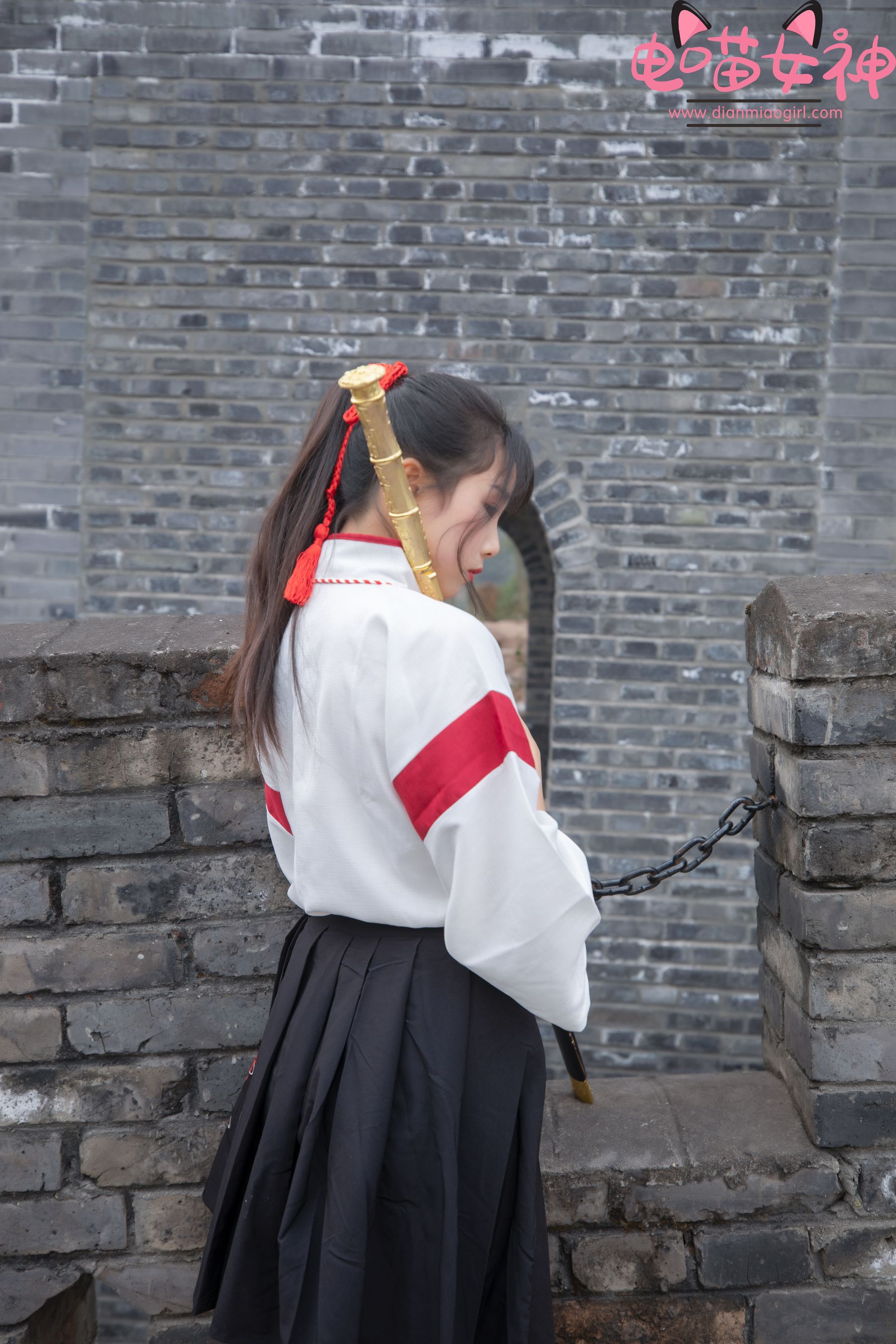 [网红COSER] 电喵女神 - 灵唯 长城古装