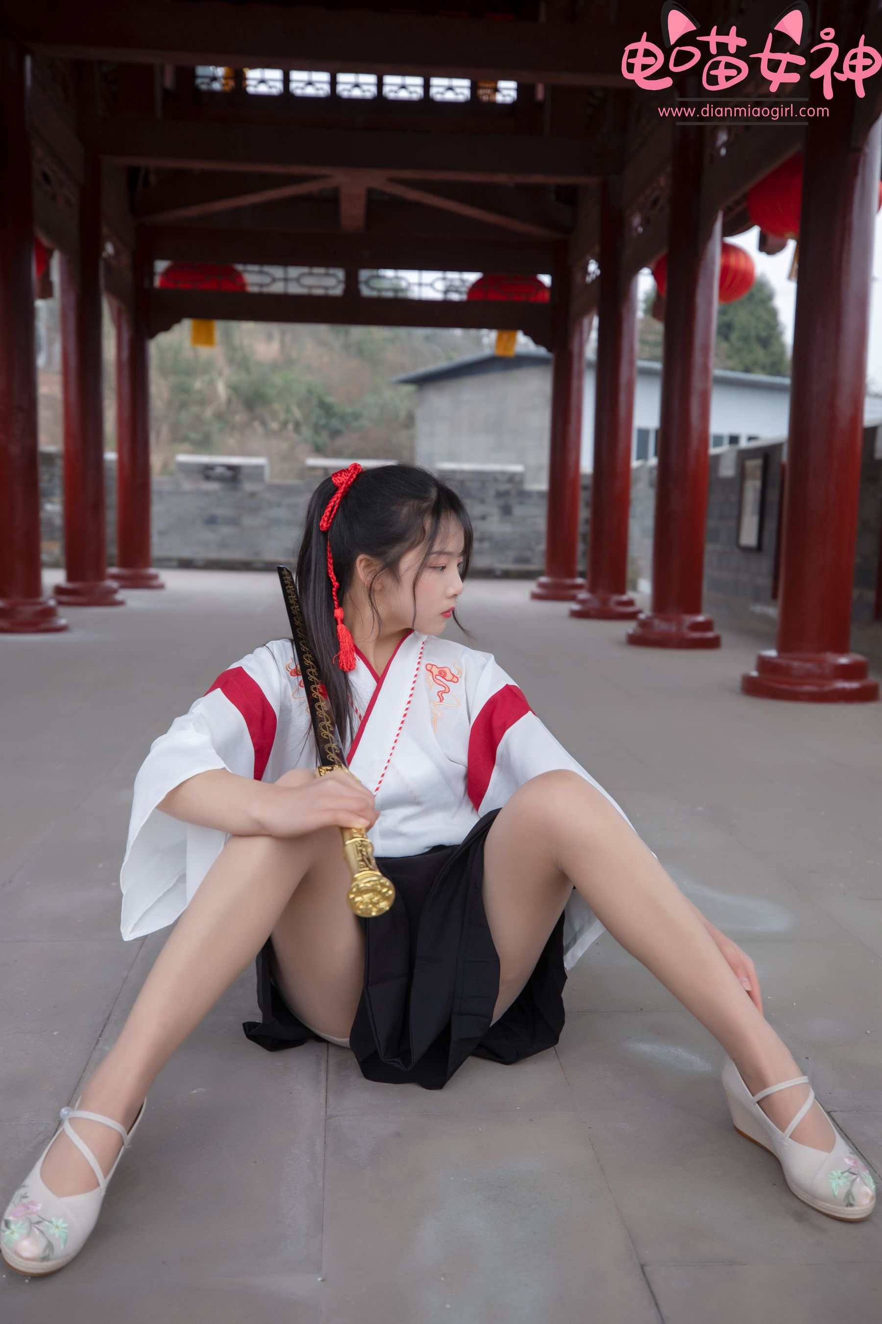 [网红COSER] 电喵女神 - 灵唯 长城古装