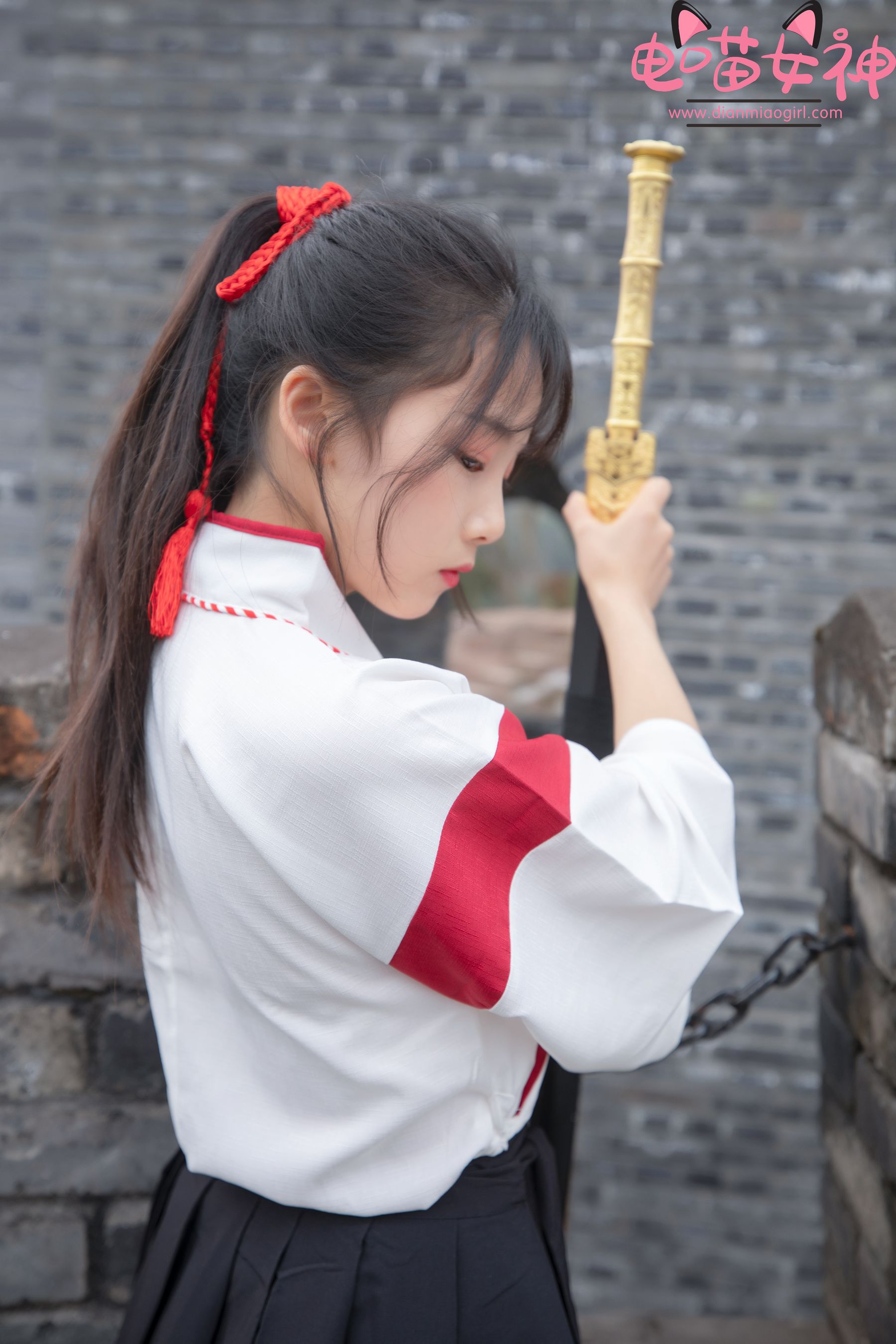 [网红COSER] 电喵女神 - 灵唯 长城古装