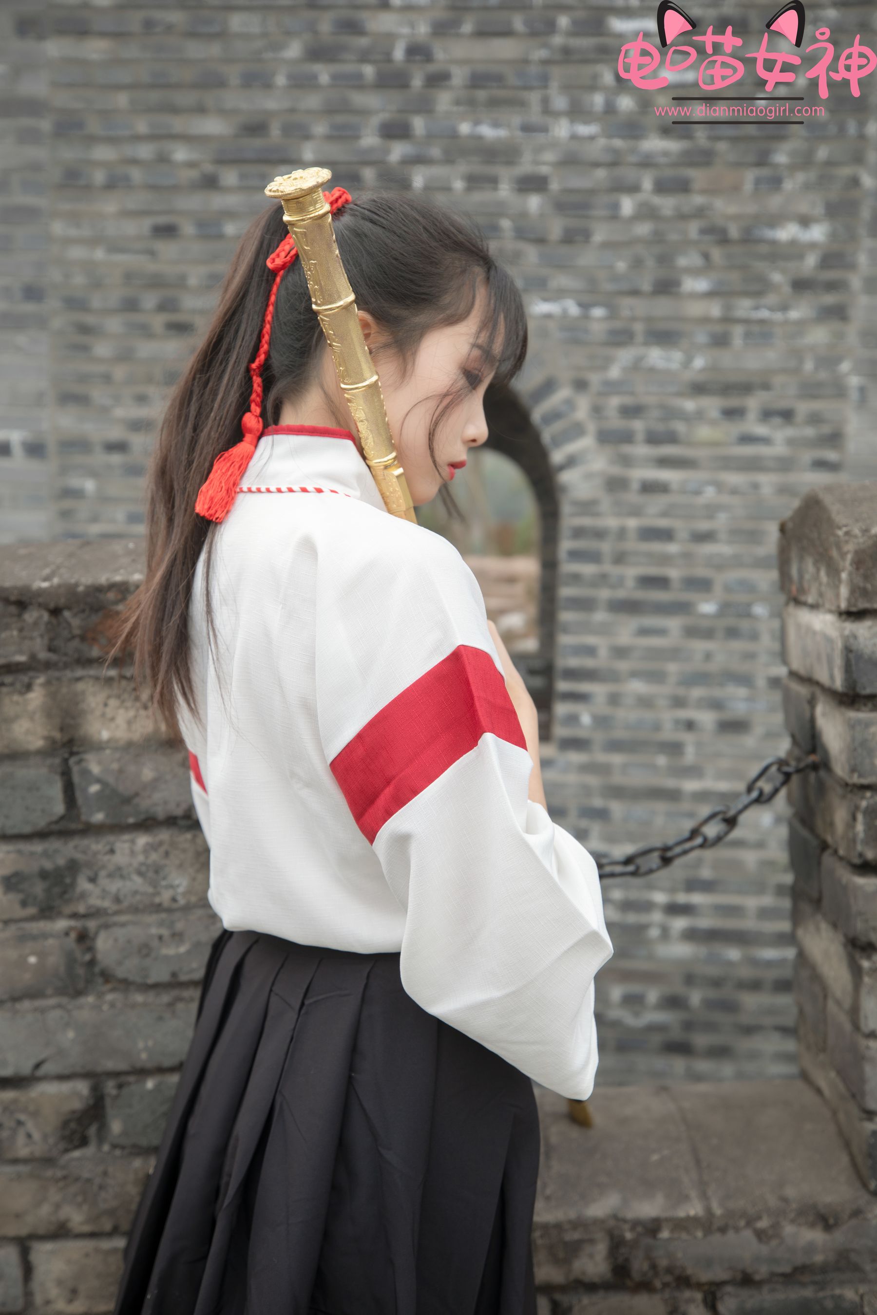 [网红COSER] 电喵女神 - 灵唯 长城古装
