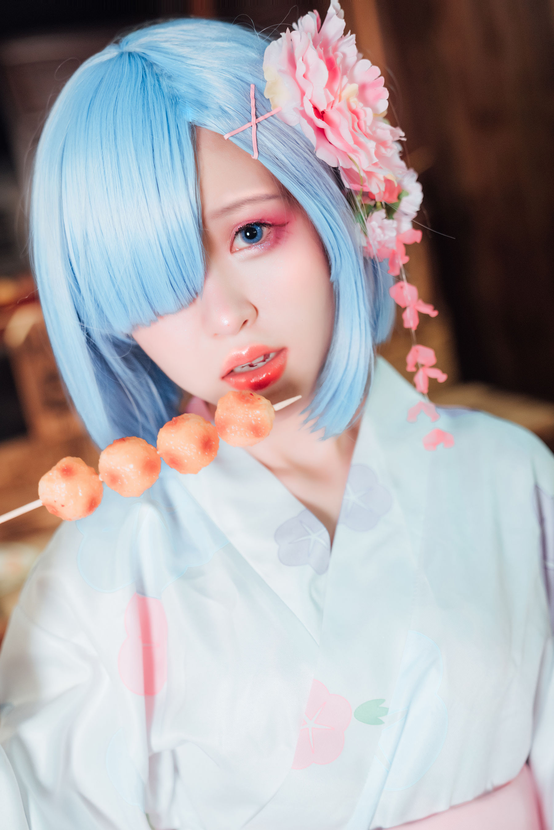 [网红COSER] 美少女晕崽 - 和服雷姆