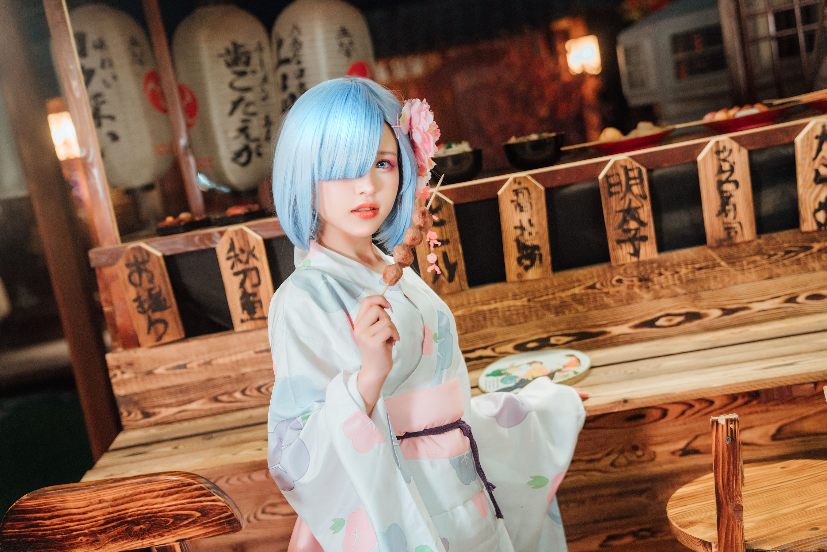 [网红COSER] 美少女晕崽 - 和服雷姆