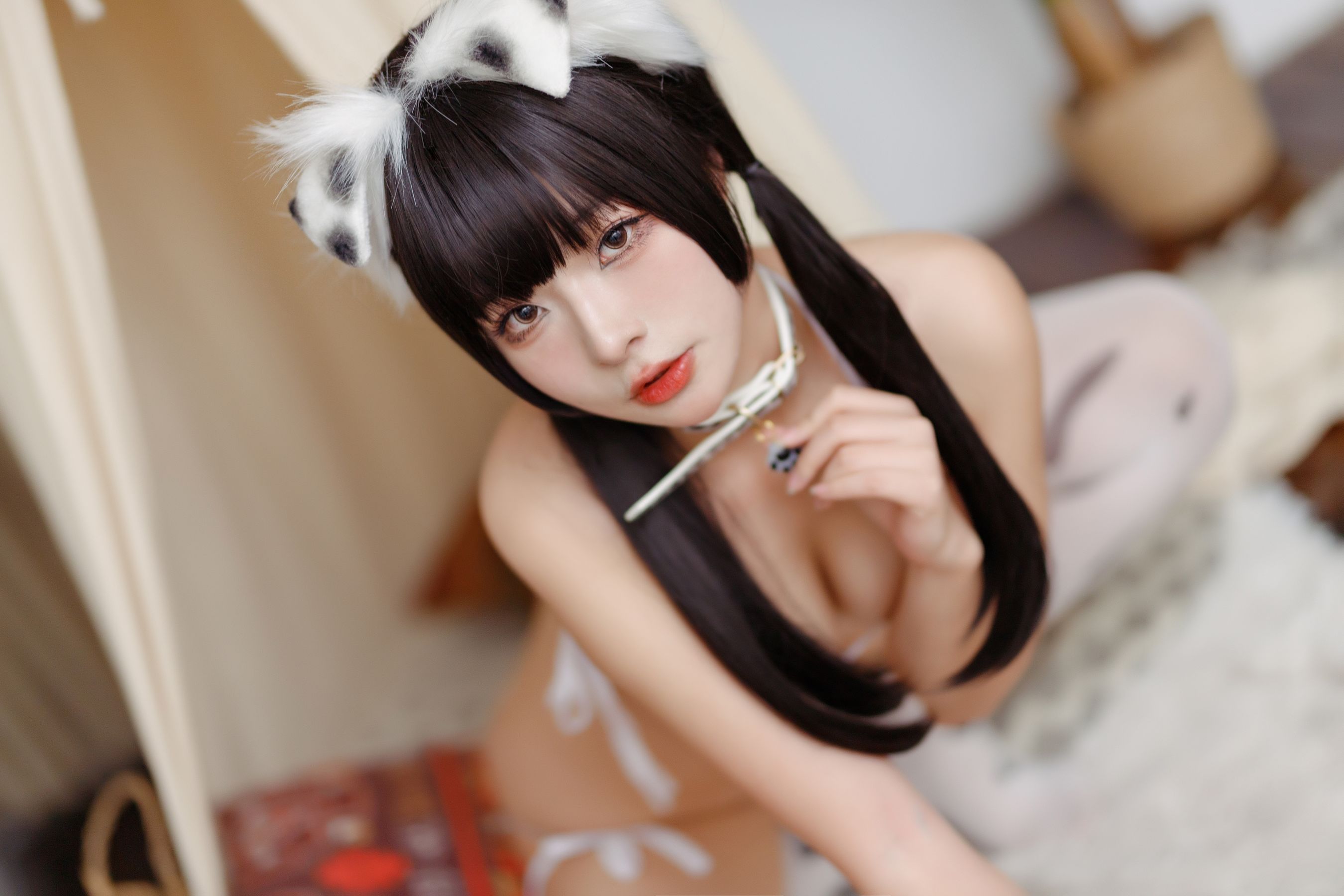 [网红COSER] 胡桃猫Kurumineko&yuuhui玉汇 - 宠物情人