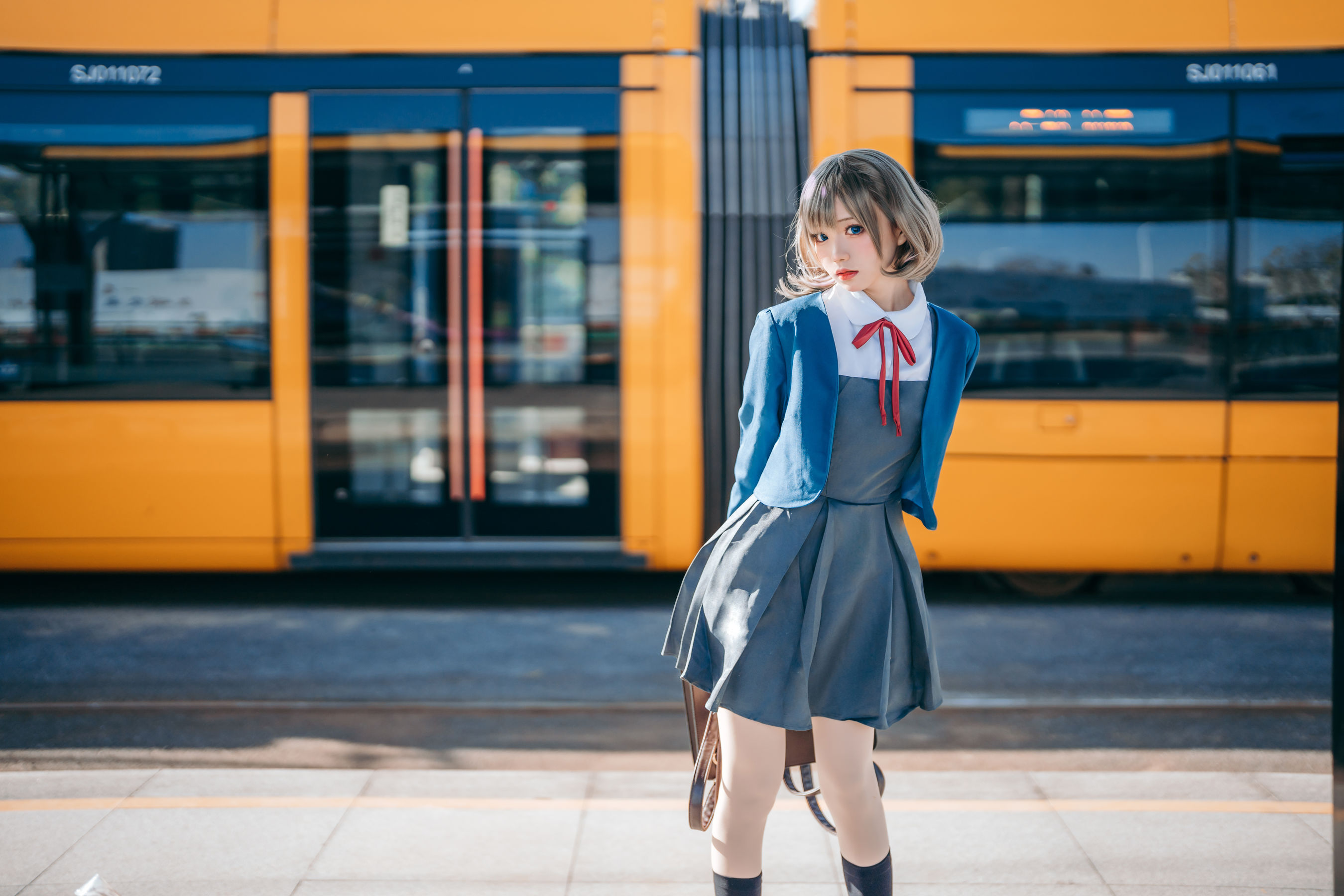 [网红COSER] 花柒Hana - 唐可可校服