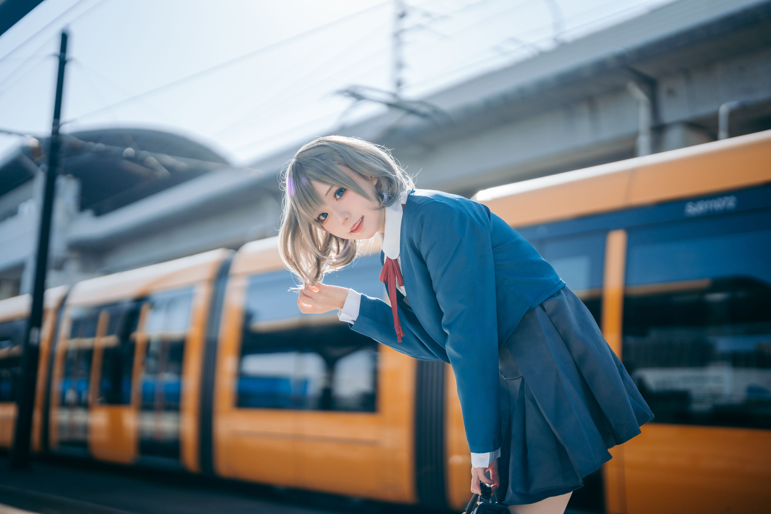 [网红COSER] 花柒Hana - 唐可可校服