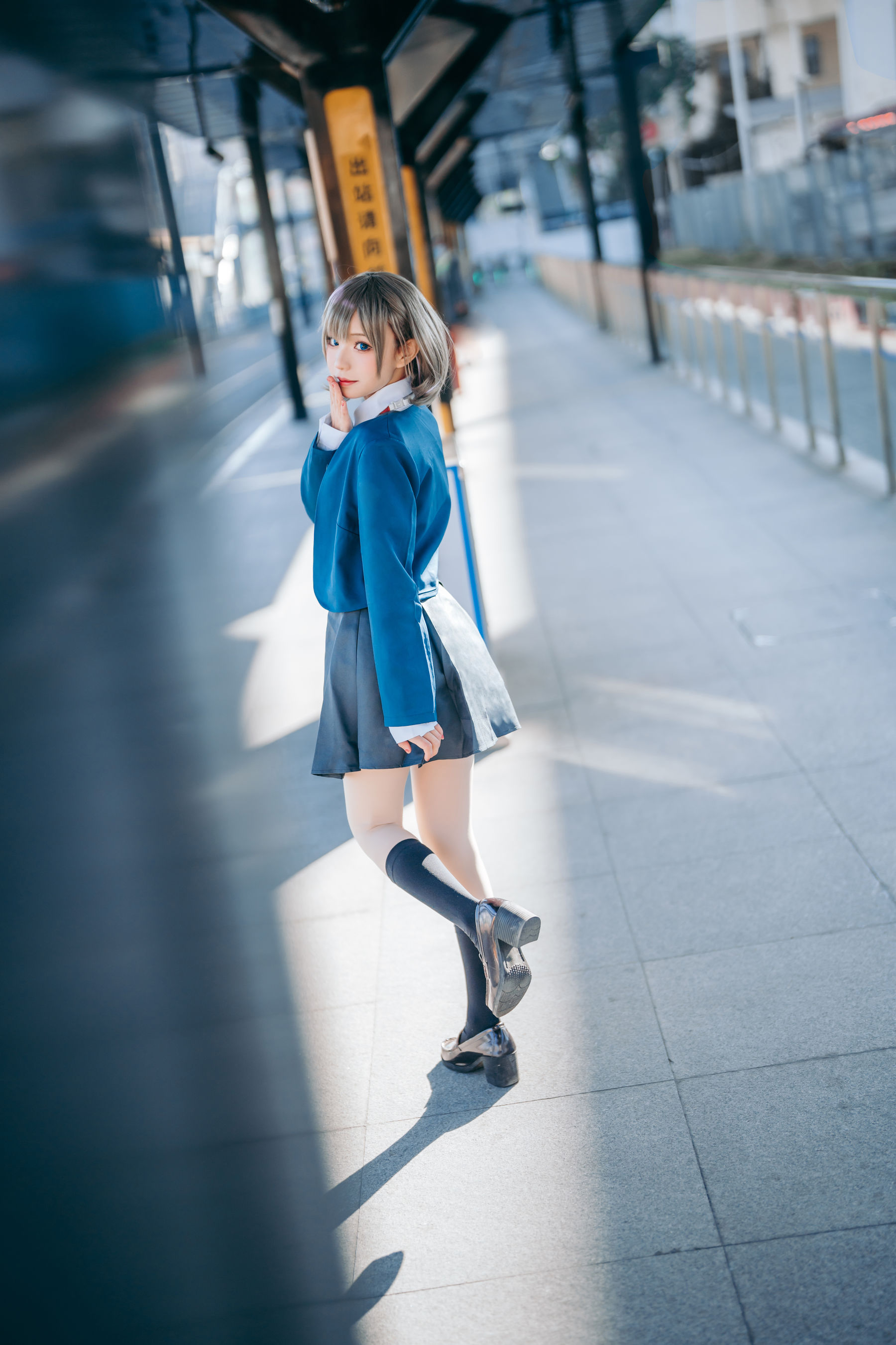 [网红COSER] 花柒Hana - 唐可可校服