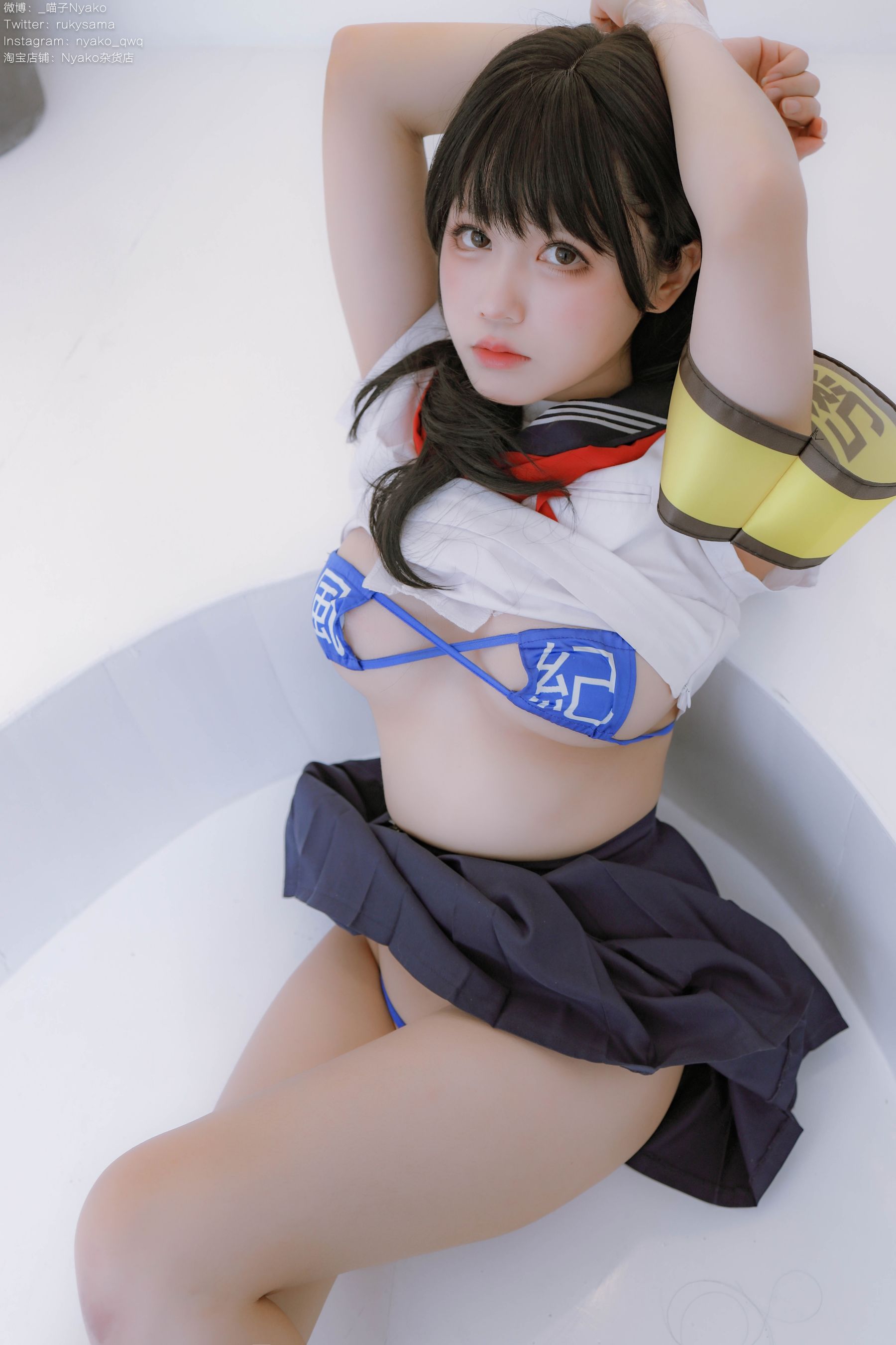 [网红COSER] 萌妹子Nyako喵子 - 风纪委员