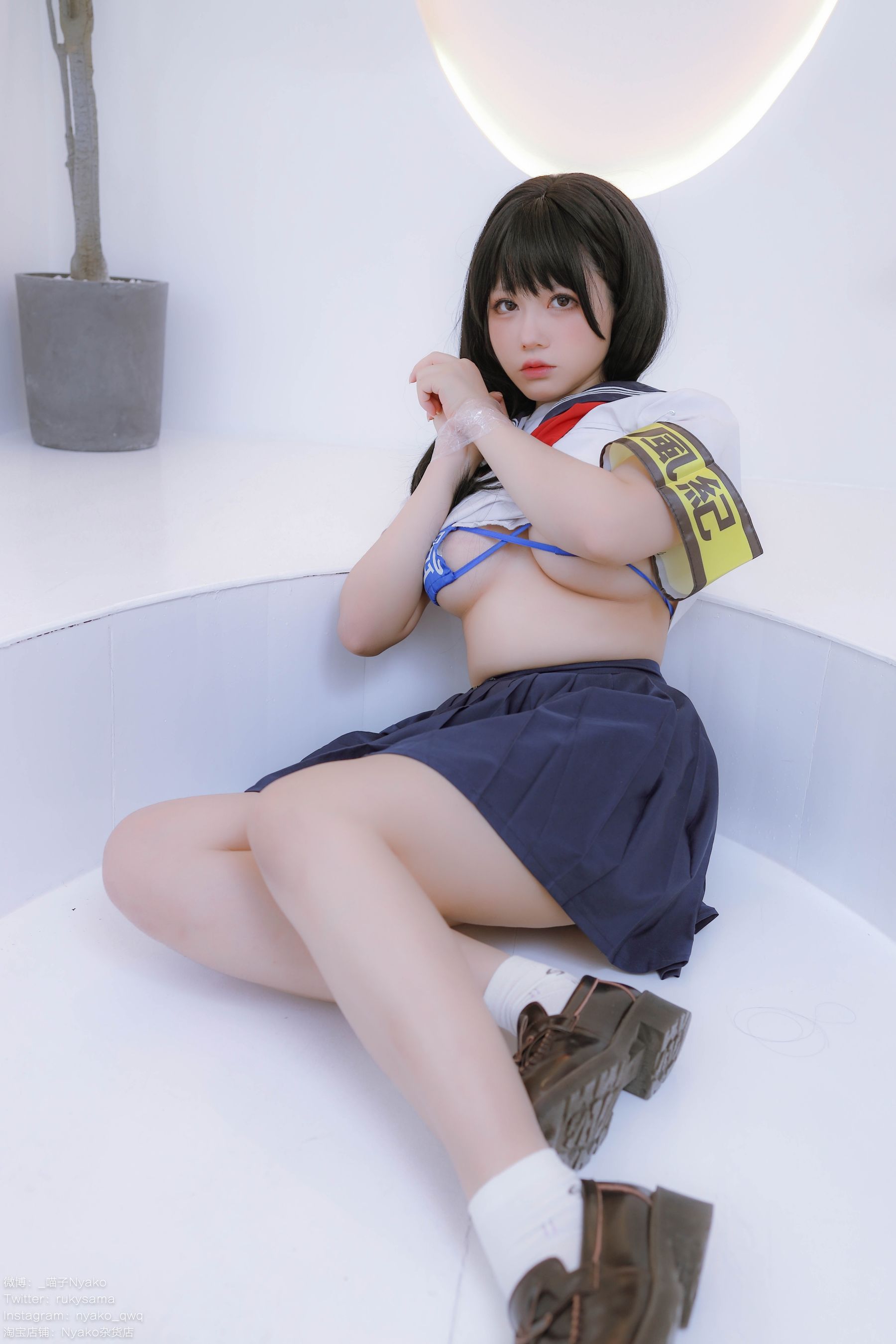 [网红COSER] 萌妹子Nyako喵子 - 风纪委员