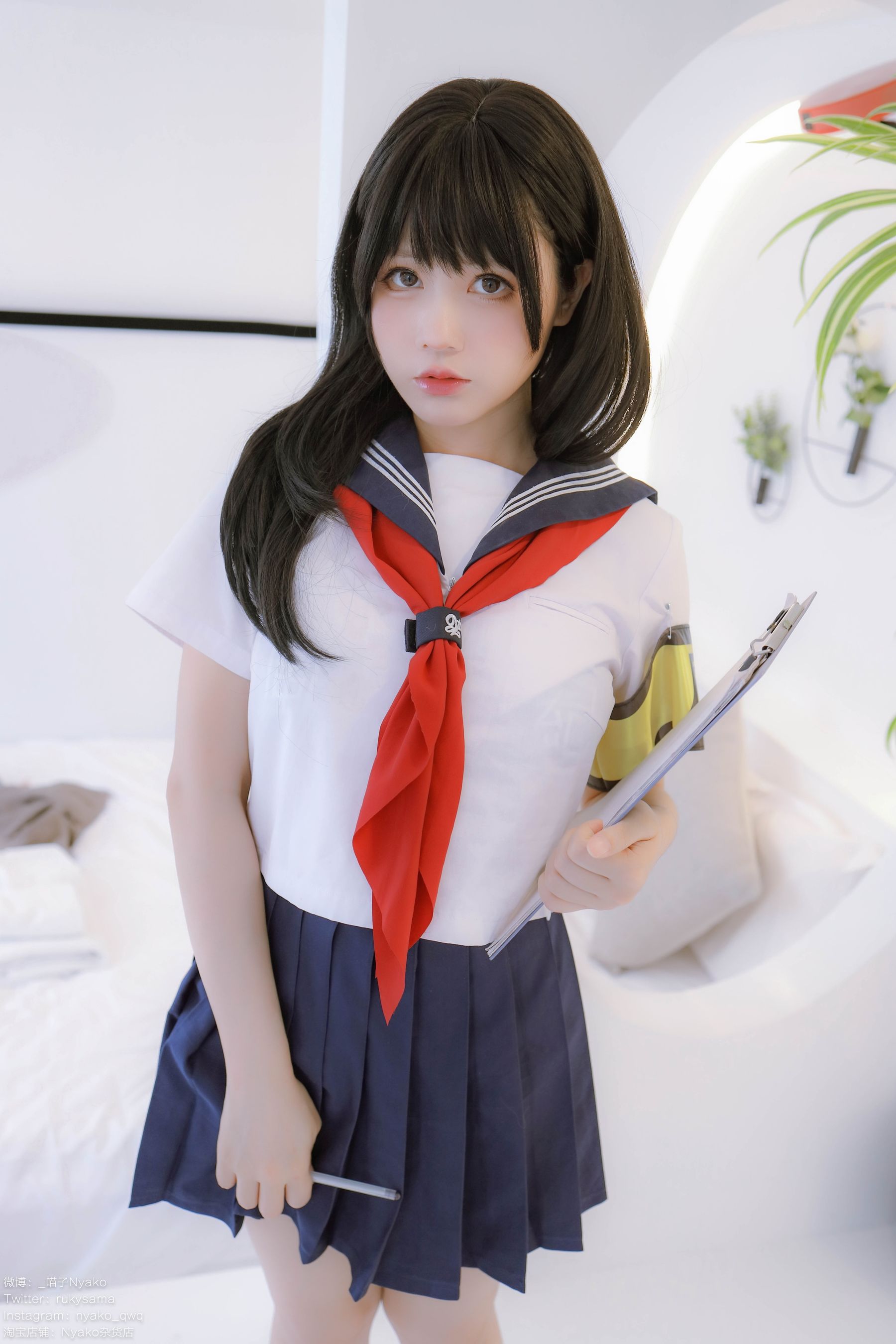 [网红COSER] 萌妹子Nyako喵子 - 风纪委员