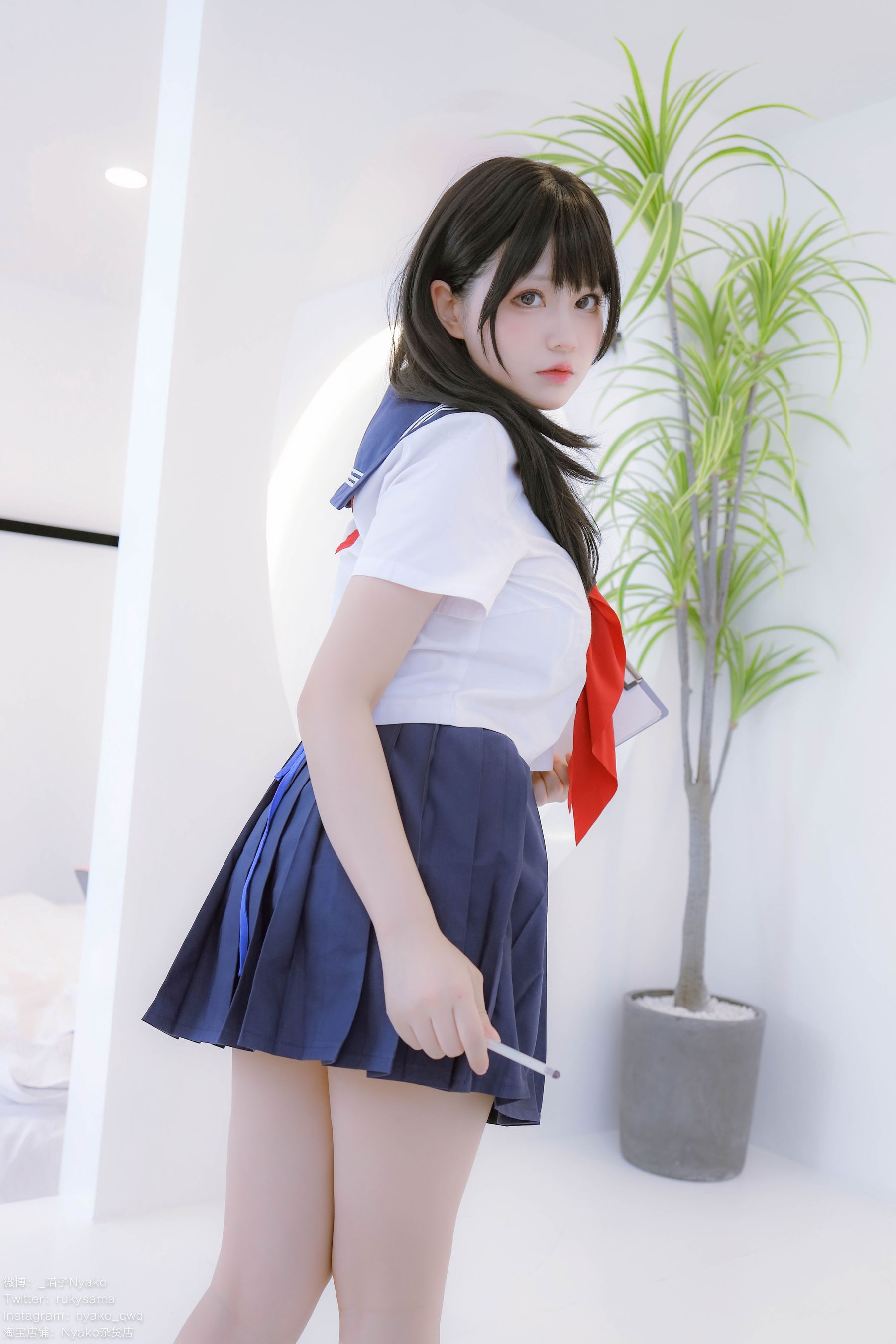 [网红COSER] 萌妹子Nyako喵子 - 风纪委员