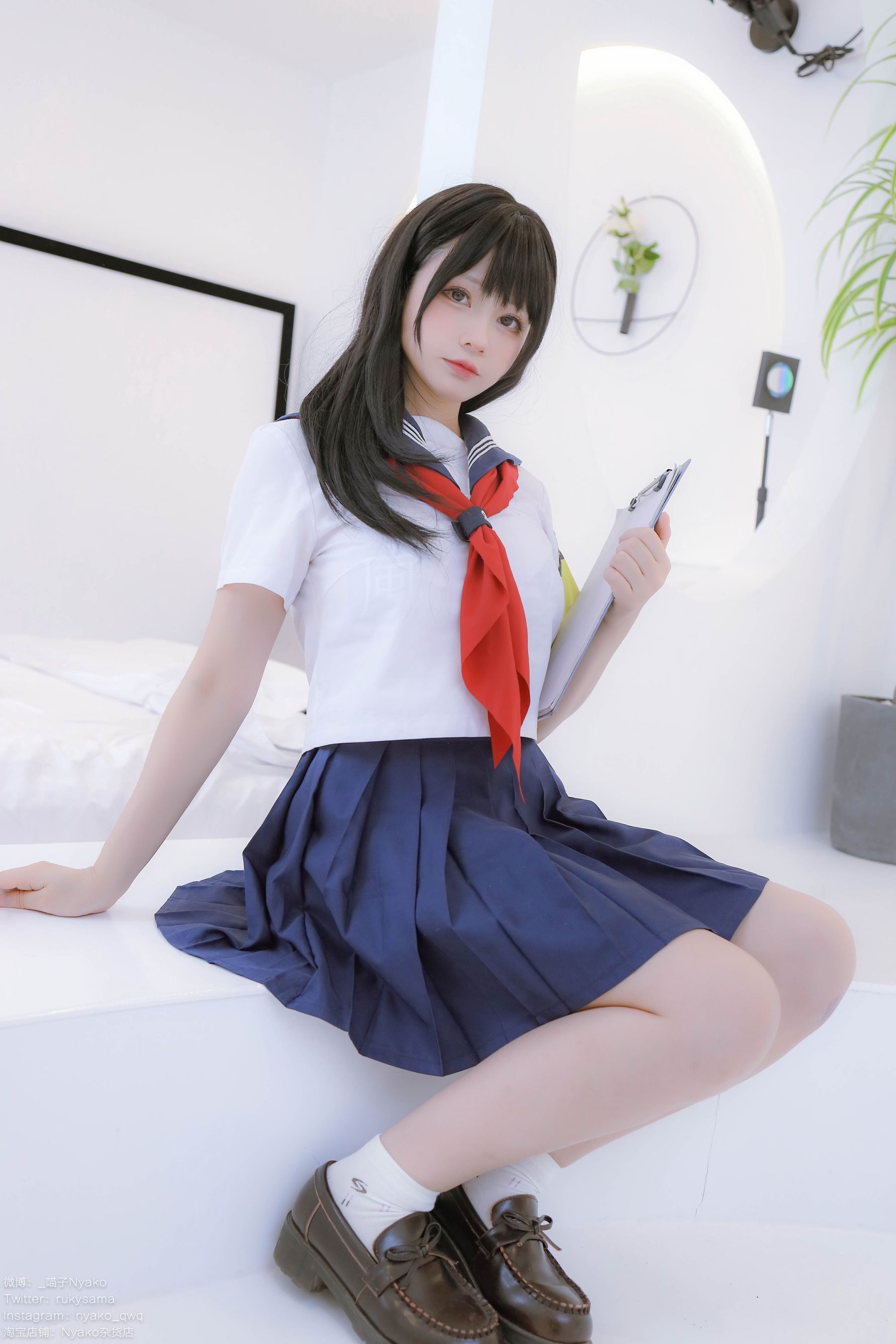 [网红COSER] 萌妹子Nyako喵子 - 风纪委员