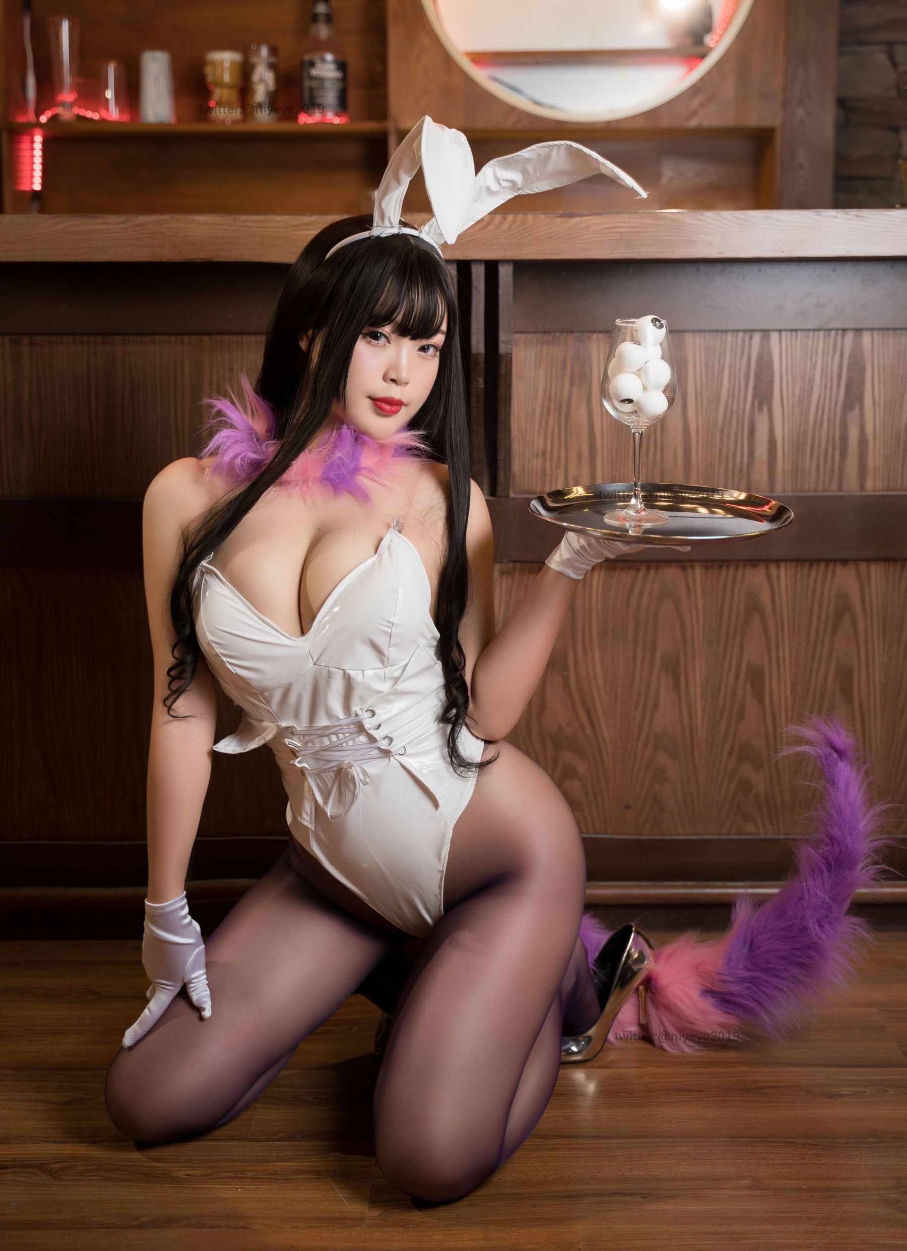 [网红COSER] 萌系小姐姐-白烨-&耶米西奶露 - 恶魔姐姐