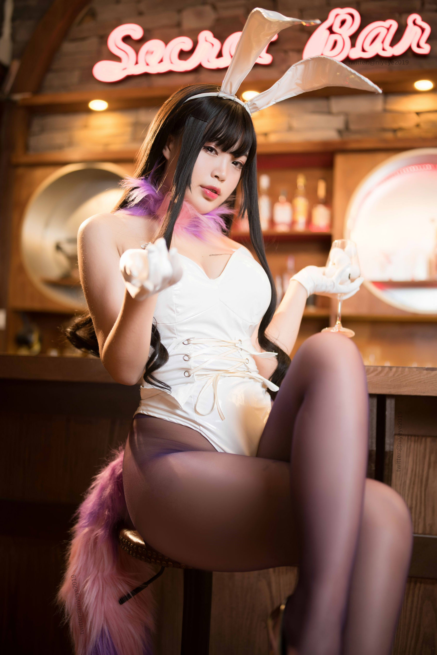 [网红COSER] 萌系小姐姐-白烨-&耶米西奶露 - 恶魔姐姐
