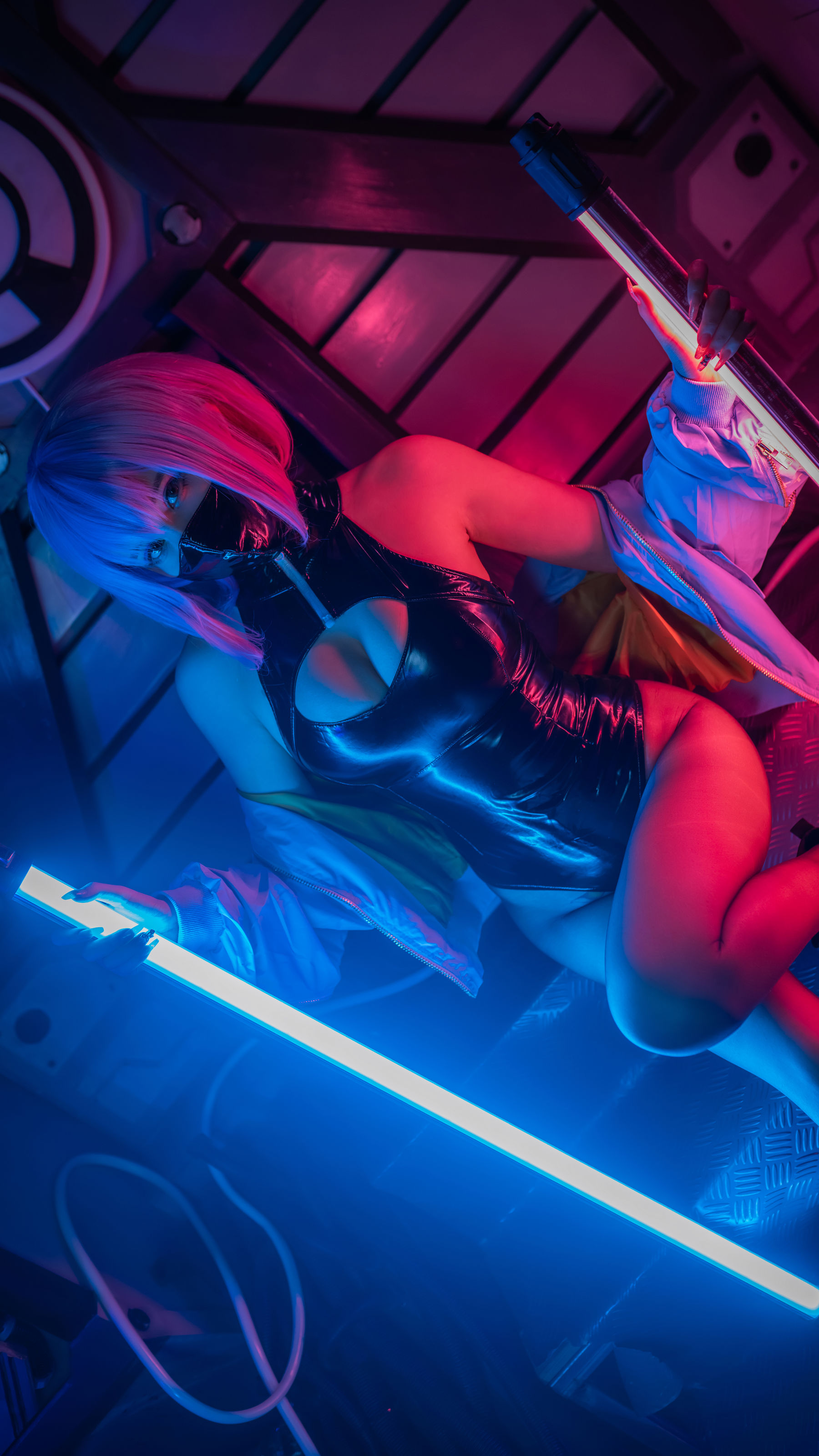 [网红COSER] 蜜蜜子Kimmie - Luna胶衣