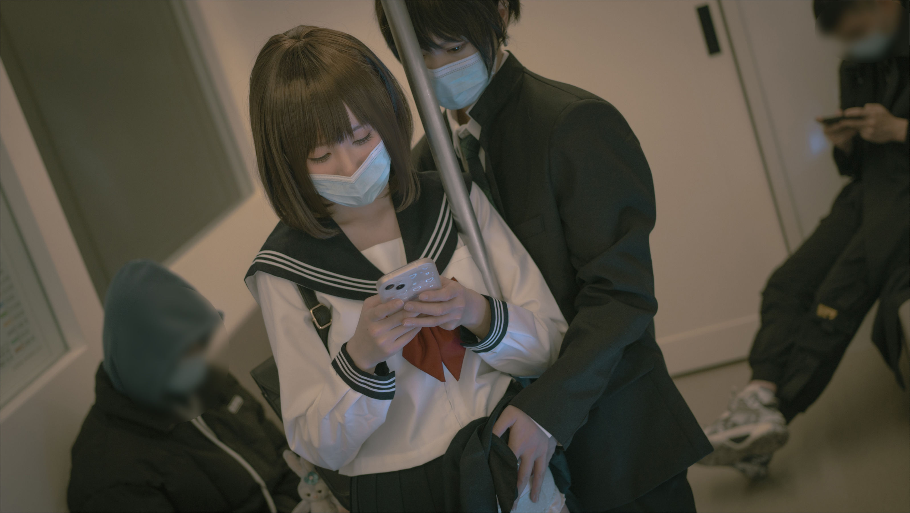 [网红COSER] 西园寺南歌写真 - 电车物语