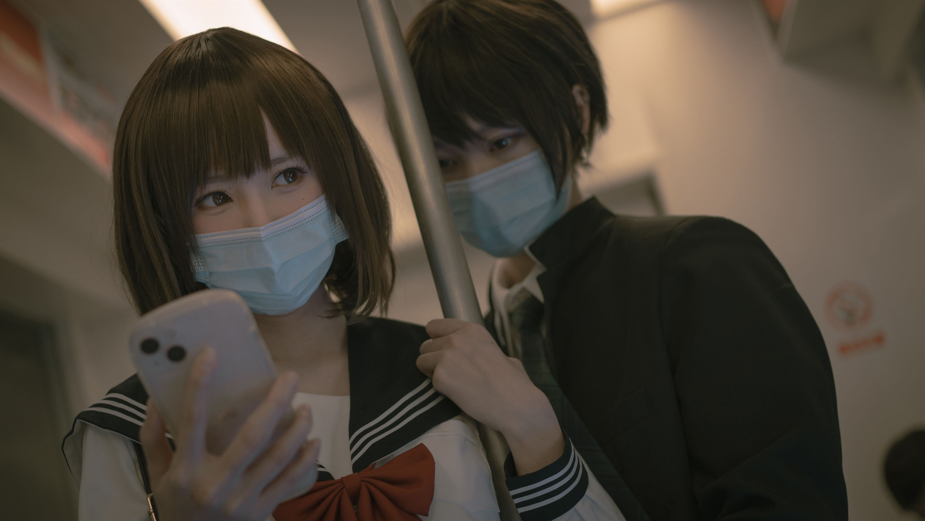 [网红COSER] 西园寺南歌写真 - 电车物语