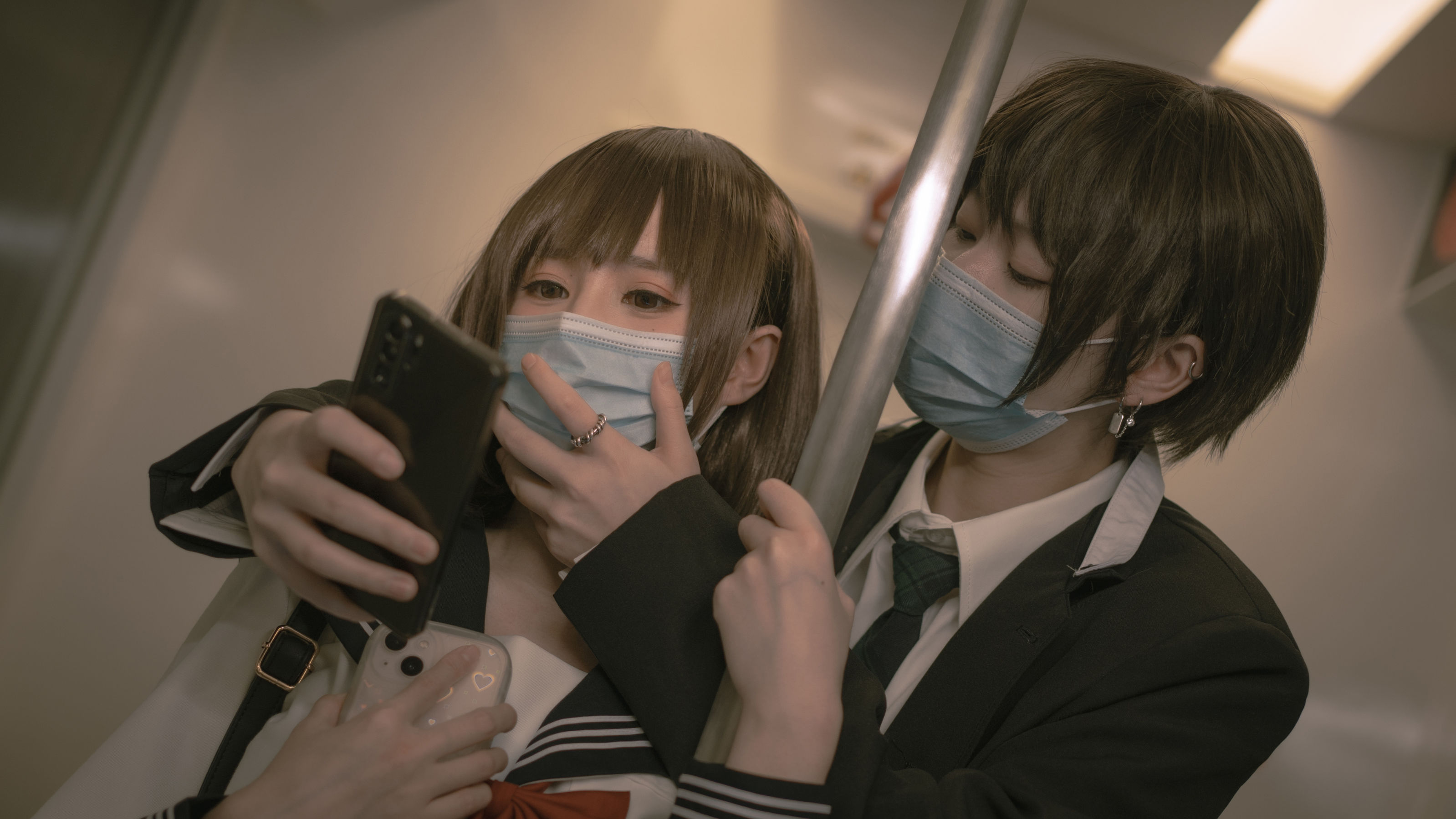 [网红COSER] 西园寺南歌写真 - 电车物语