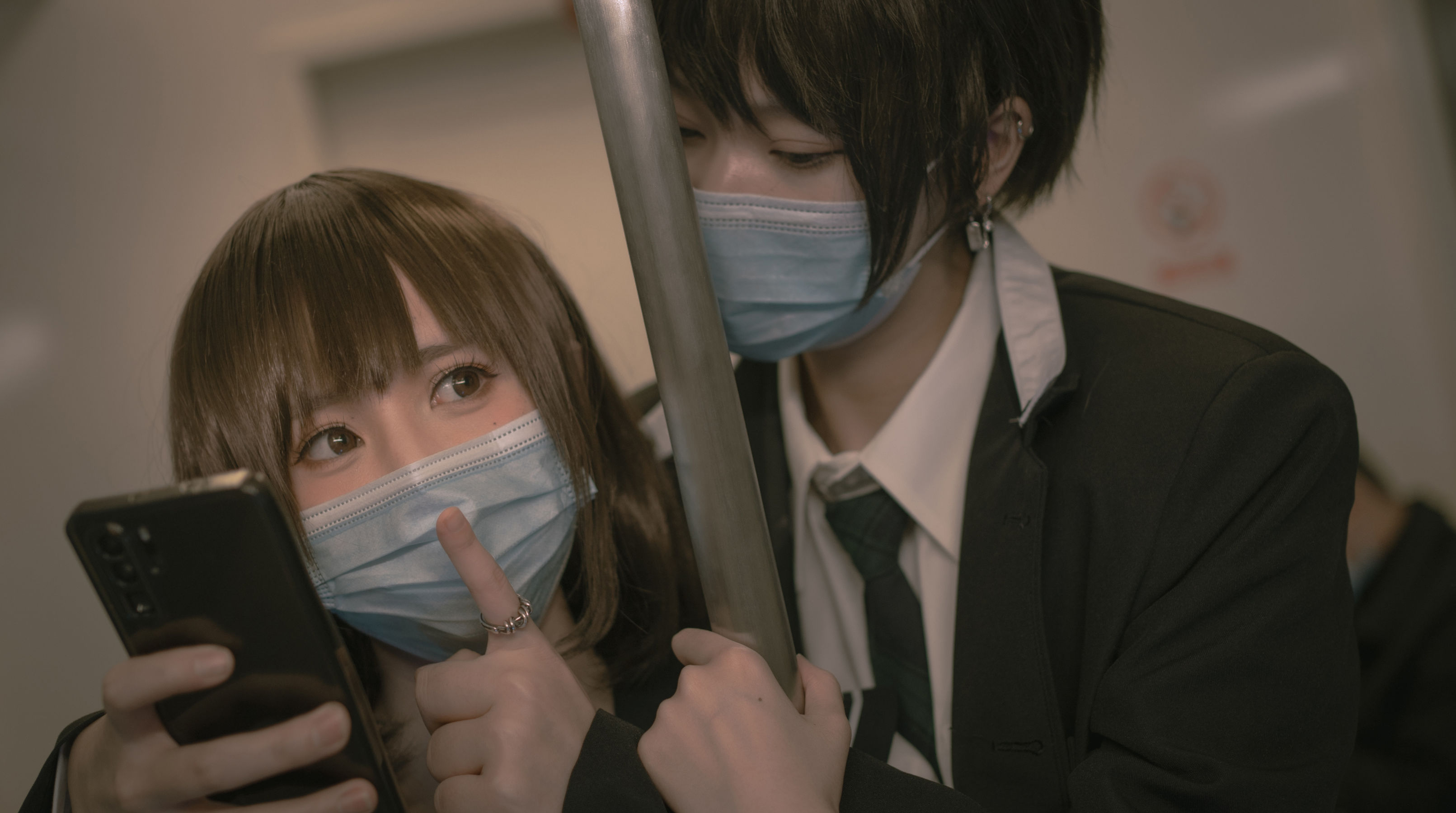 [网红COSER] 西园寺南歌写真 - 电车物语