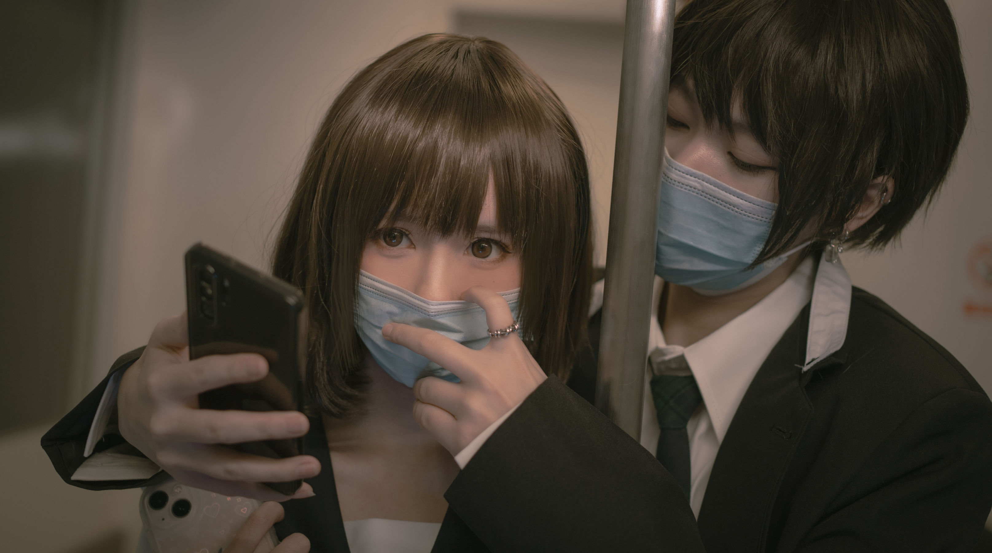 [网红COSER] 西园寺南歌写真 - 电车物语