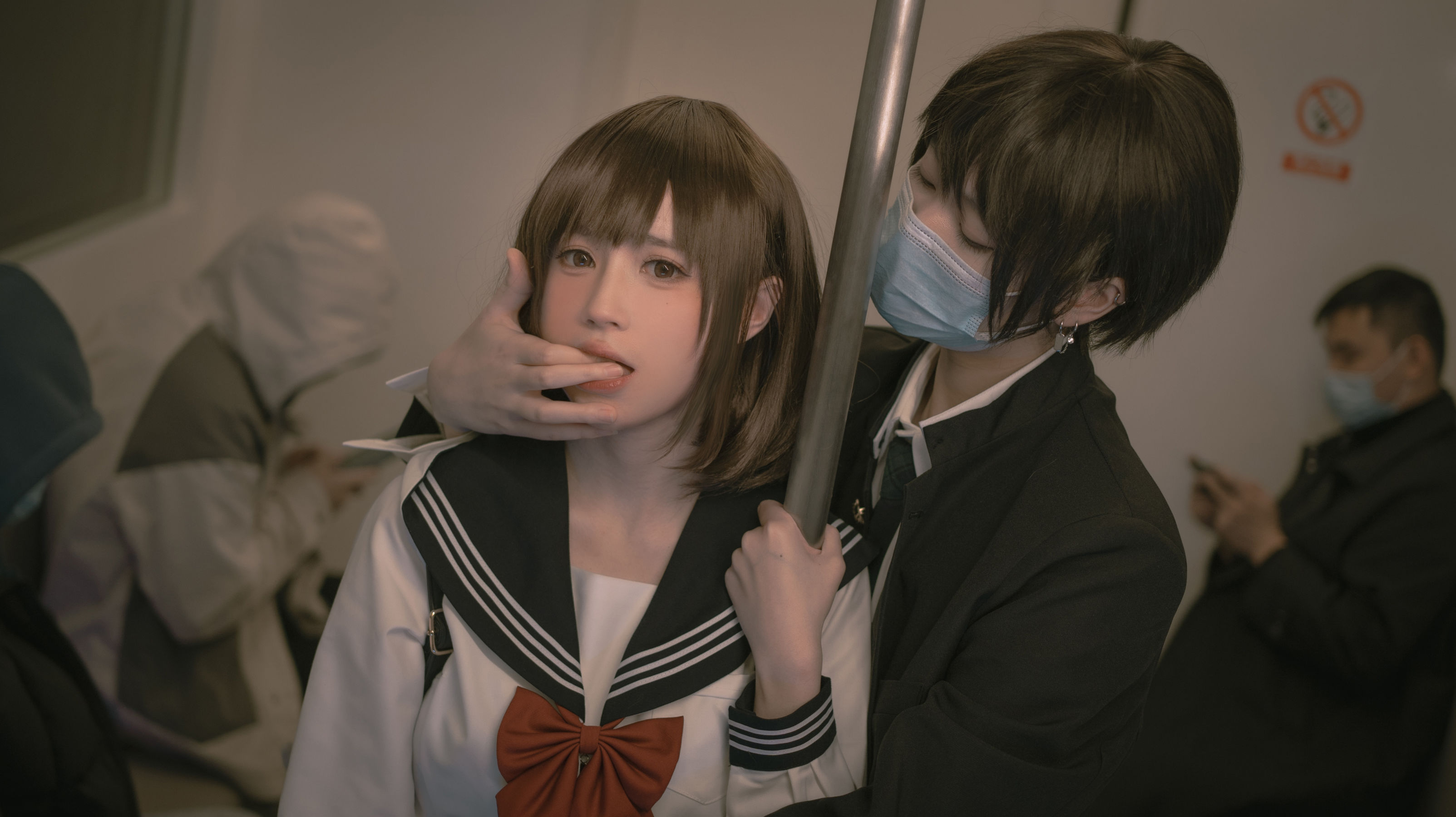 [网红COSER] 西园寺南歌写真 - 电车物语