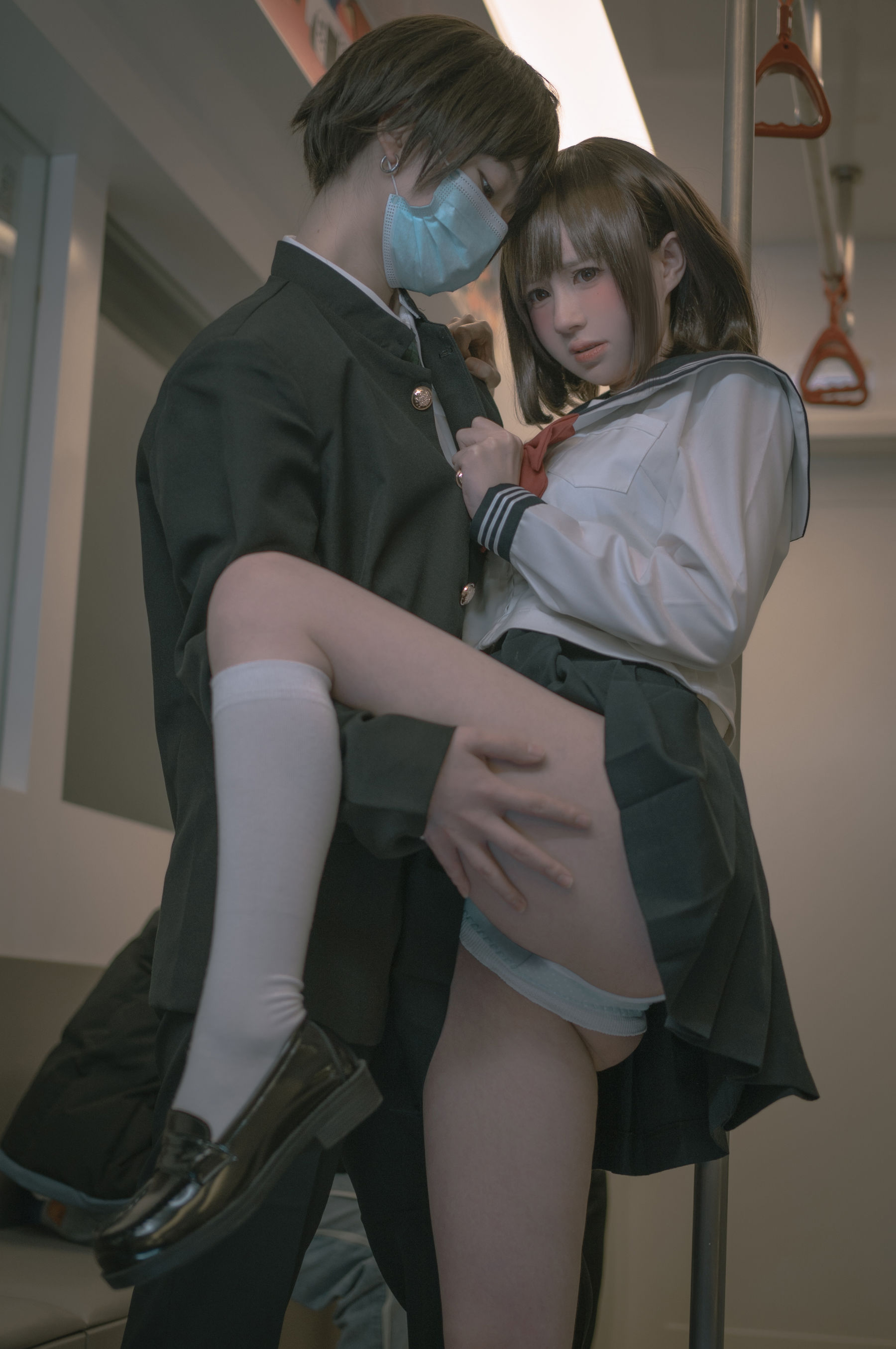 [网红COSER] 西园寺南歌写真 - 电车物语