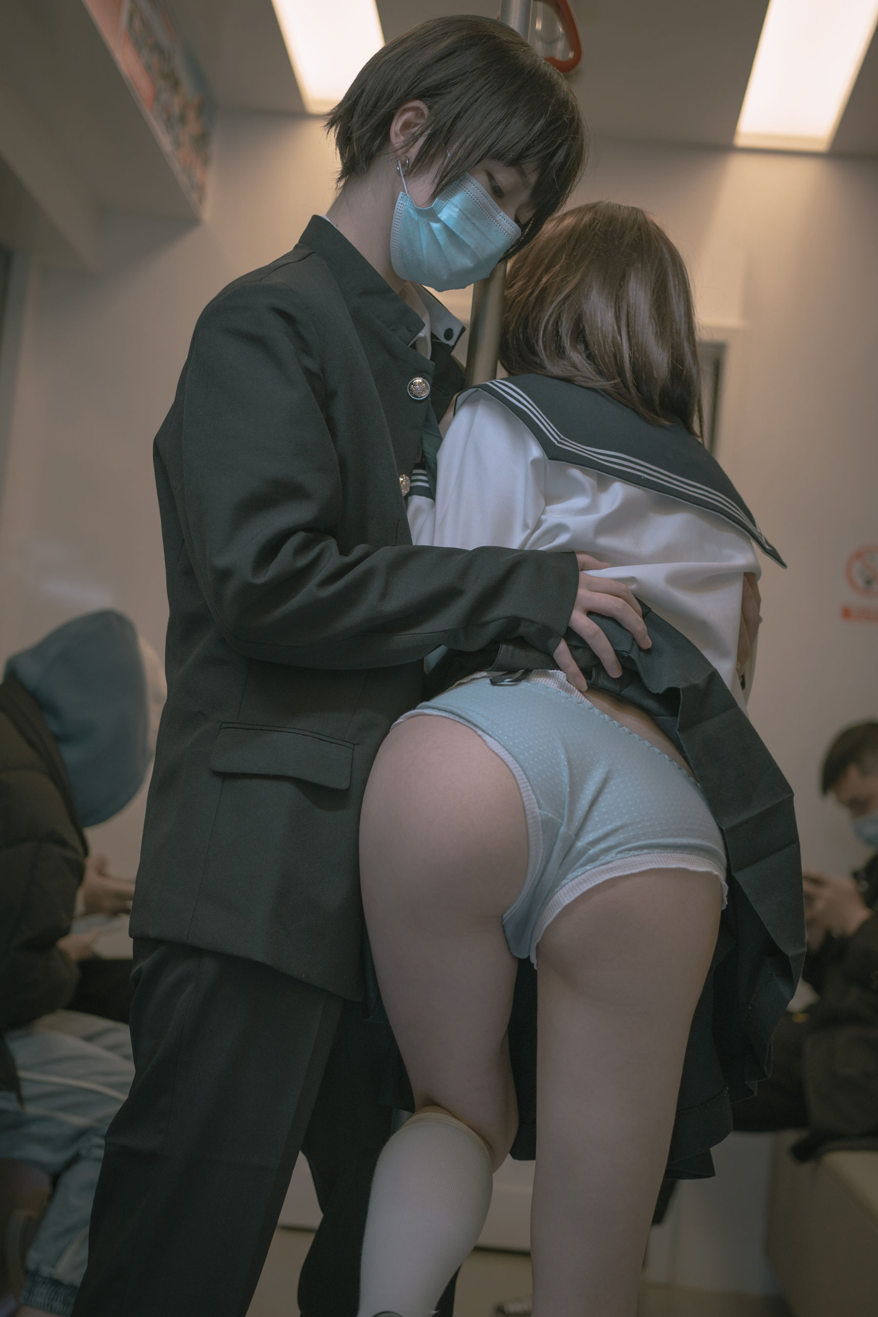 [网红COSER] 西园寺南歌写真 - 电车物语