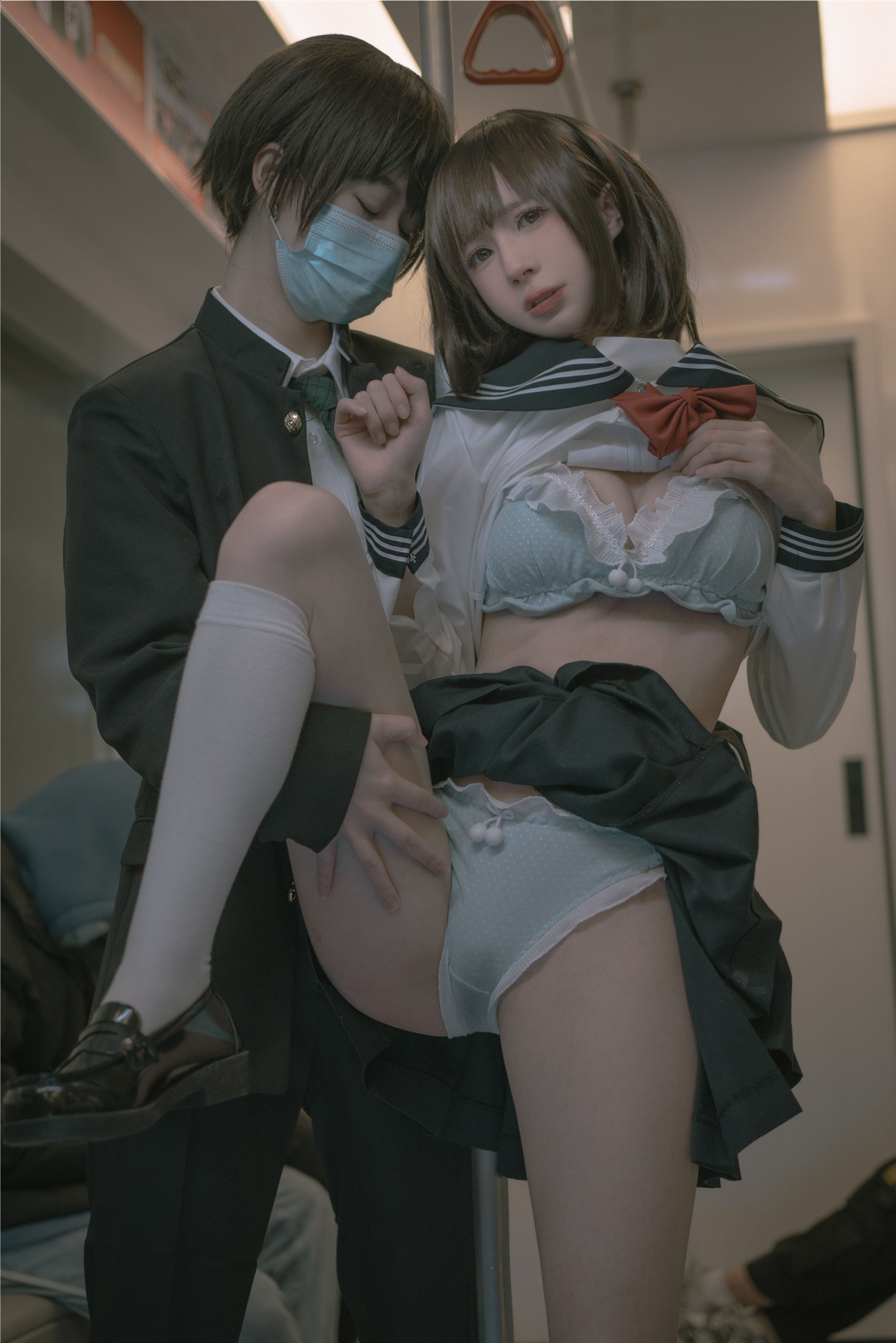 [网红COSER] 西园寺南歌写真 - 电车物语
