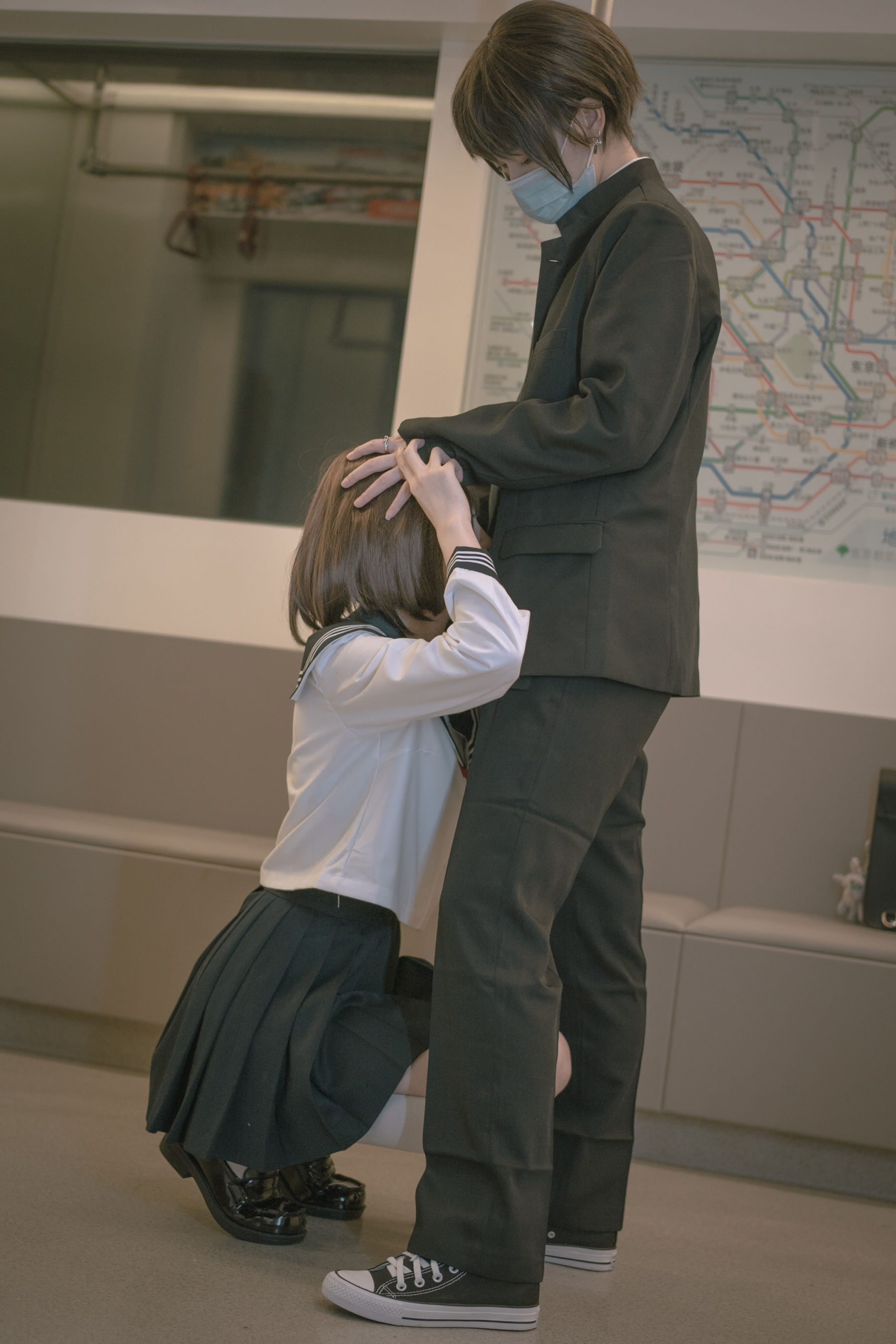 [网红COSER] 西园寺南歌写真 - 电车物语