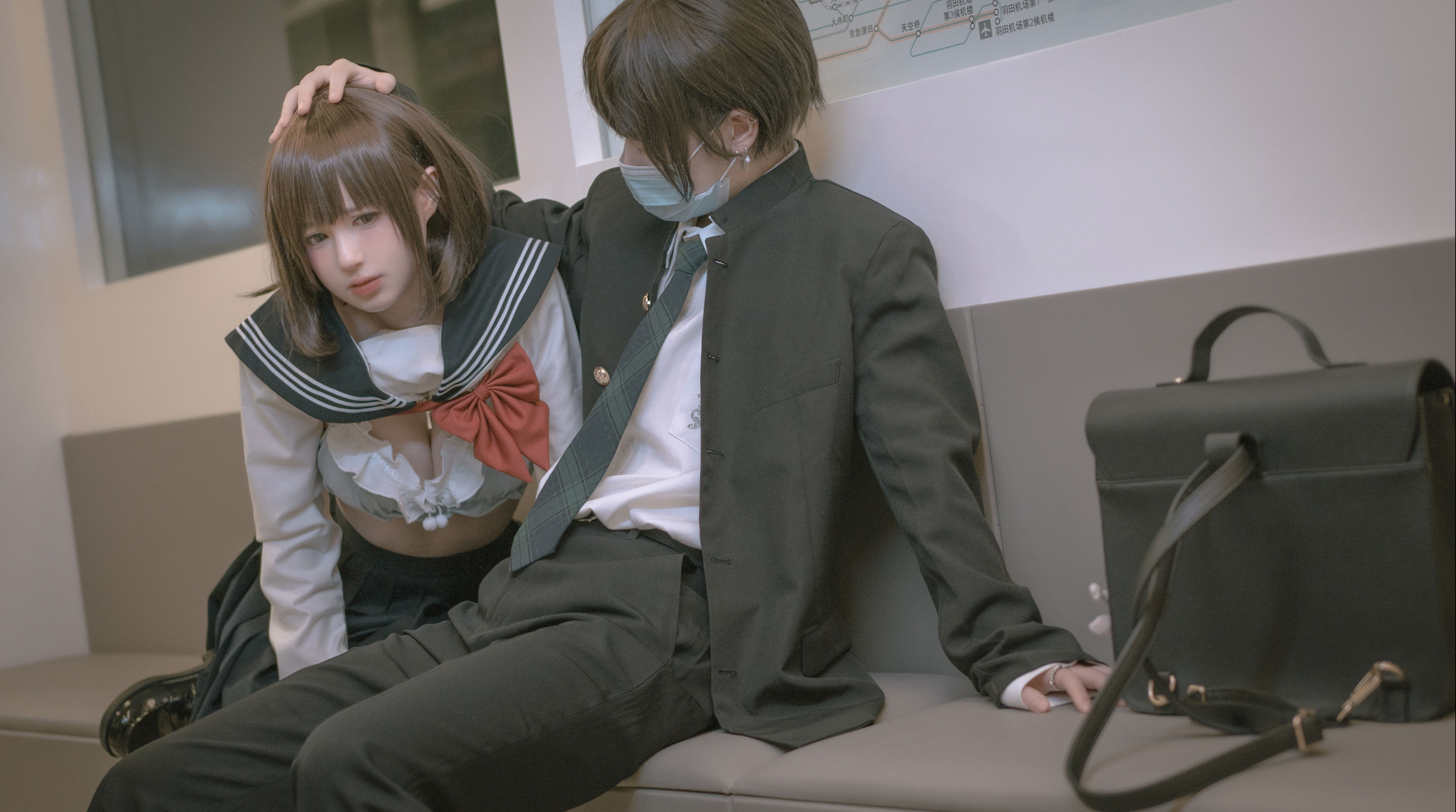 [网红COSER] 西园寺南歌写真 - 电车物语