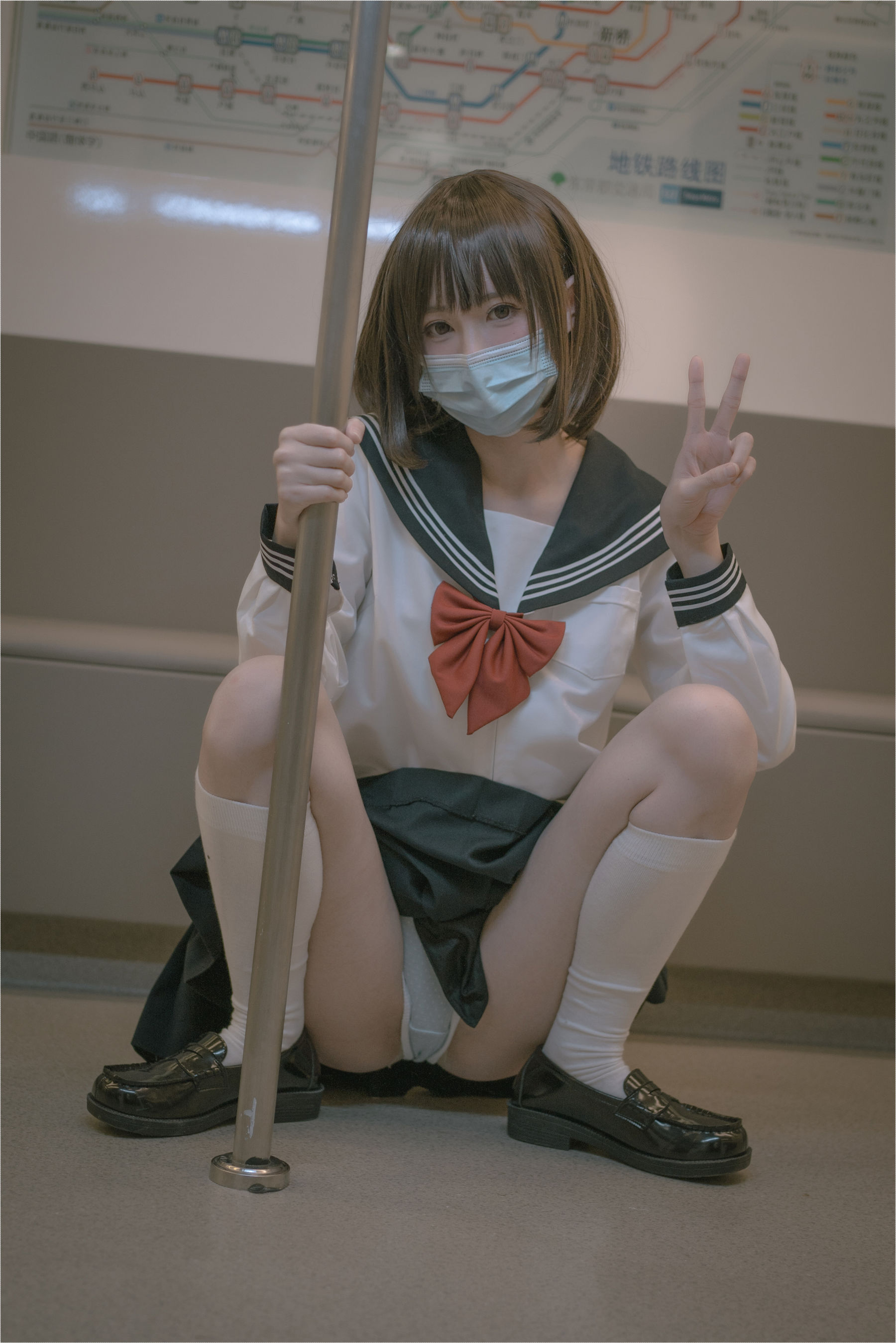 [网红COSER] 西园寺南歌写真 - 电车物语