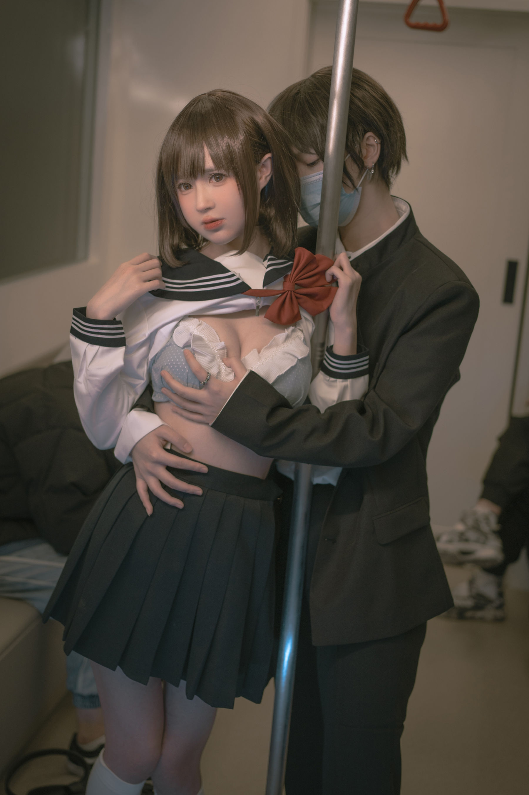 [网红COSER] 西园寺南歌写真 - 电车物语