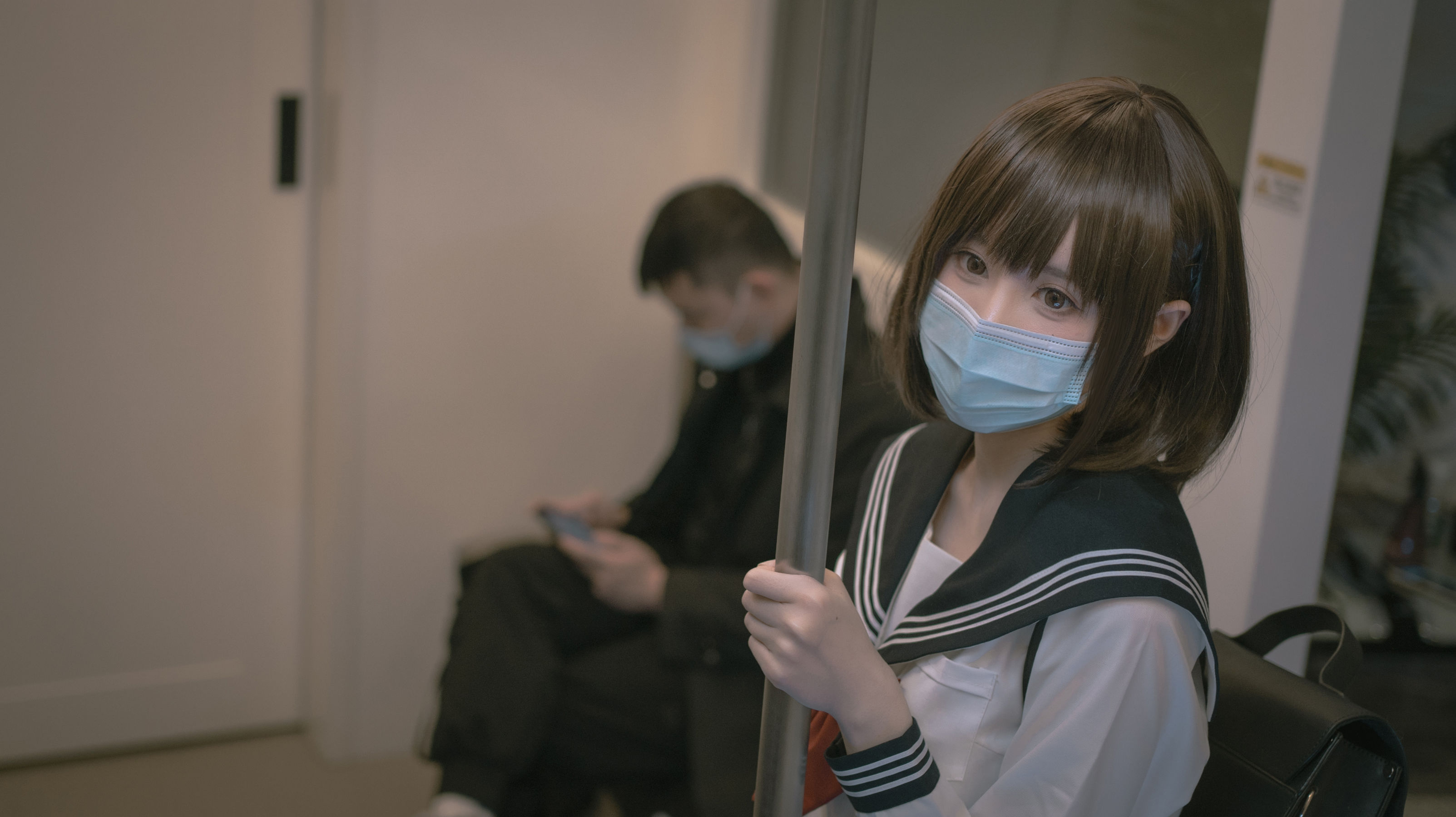 [网红COSER] 西园寺南歌写真 - 电车物语