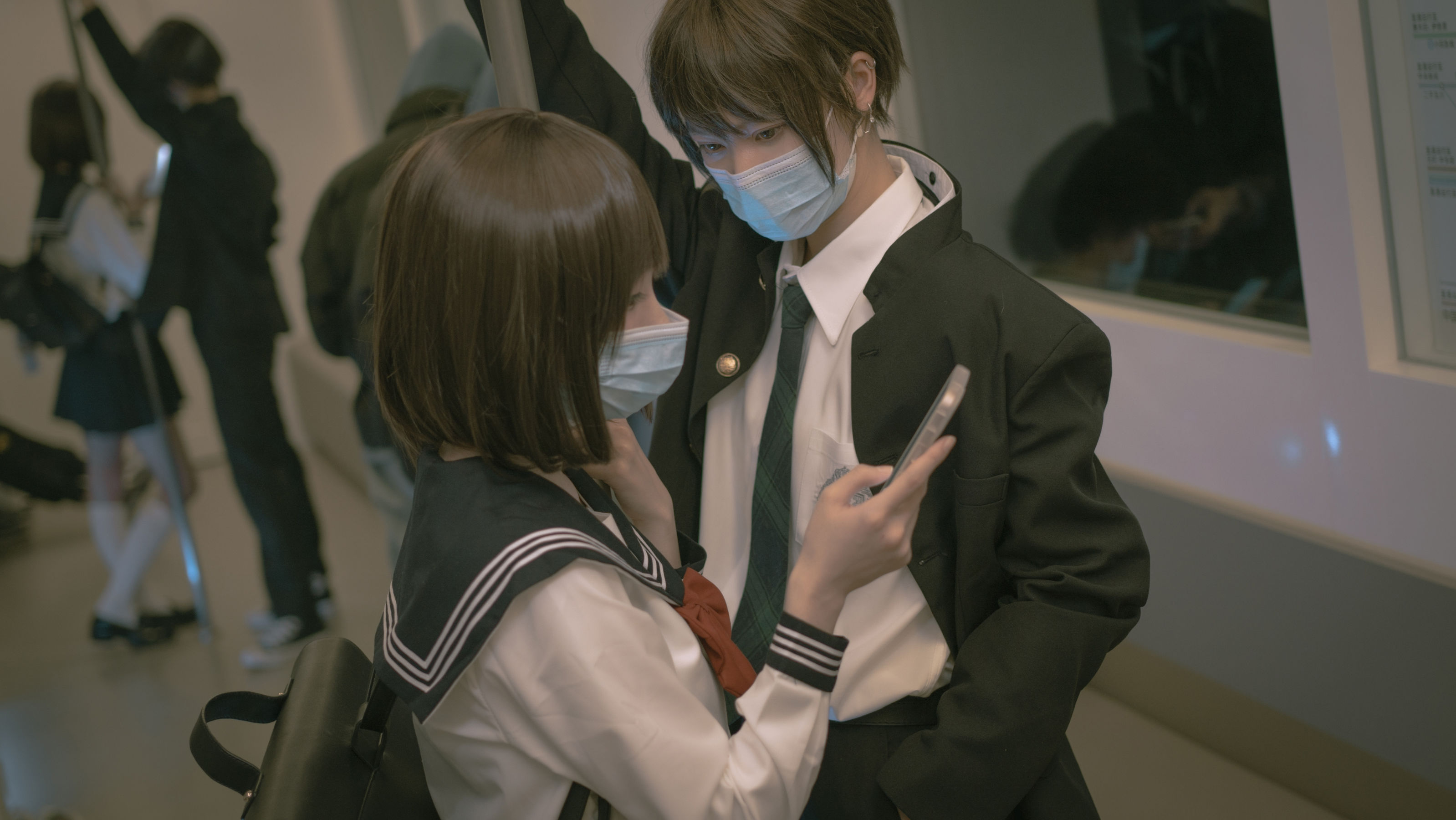 [网红COSER] 西园寺南歌写真 - 电车物语