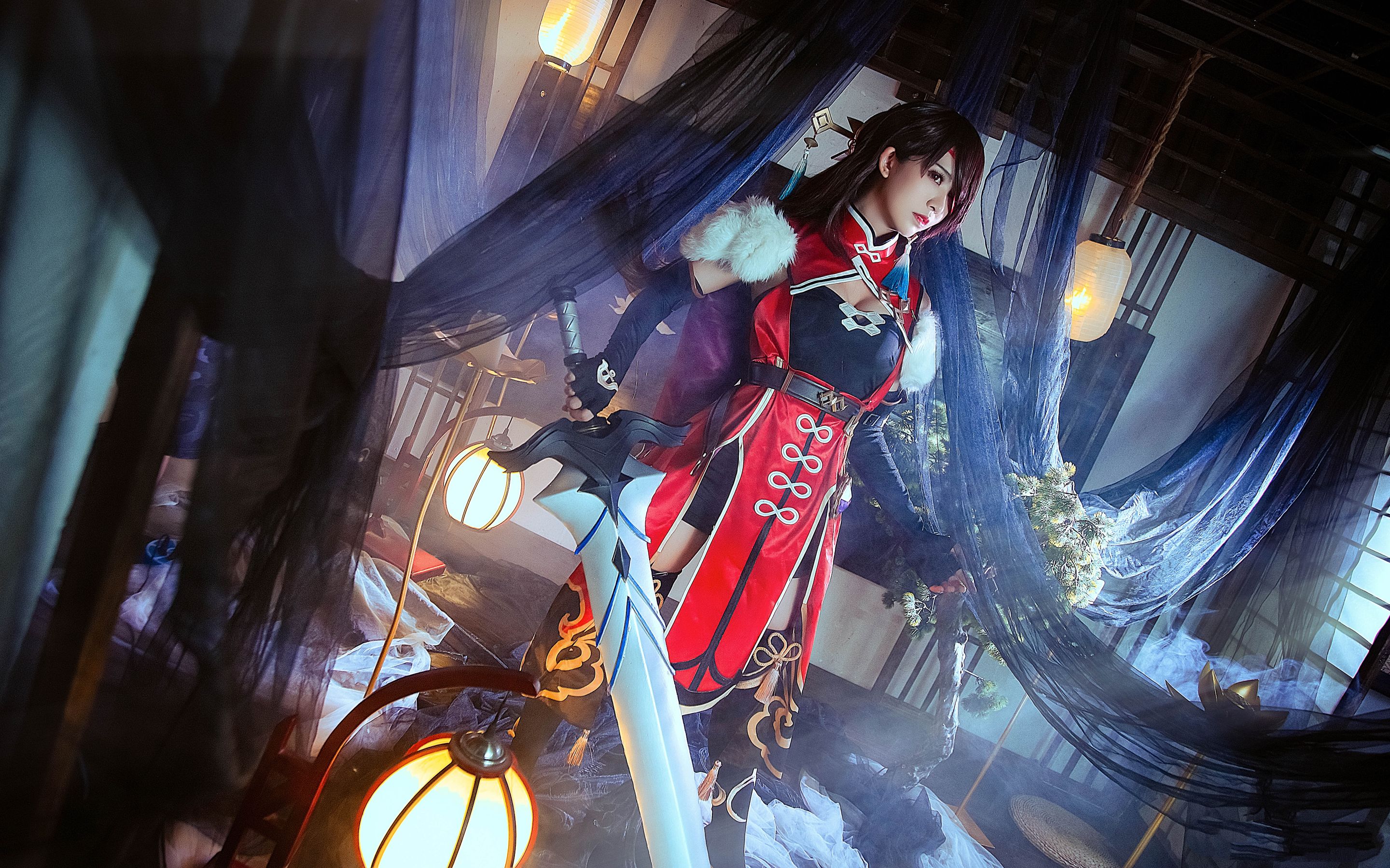 [网红COSER] 超人气Coser鳗鱼霏儿 - 北斗航海