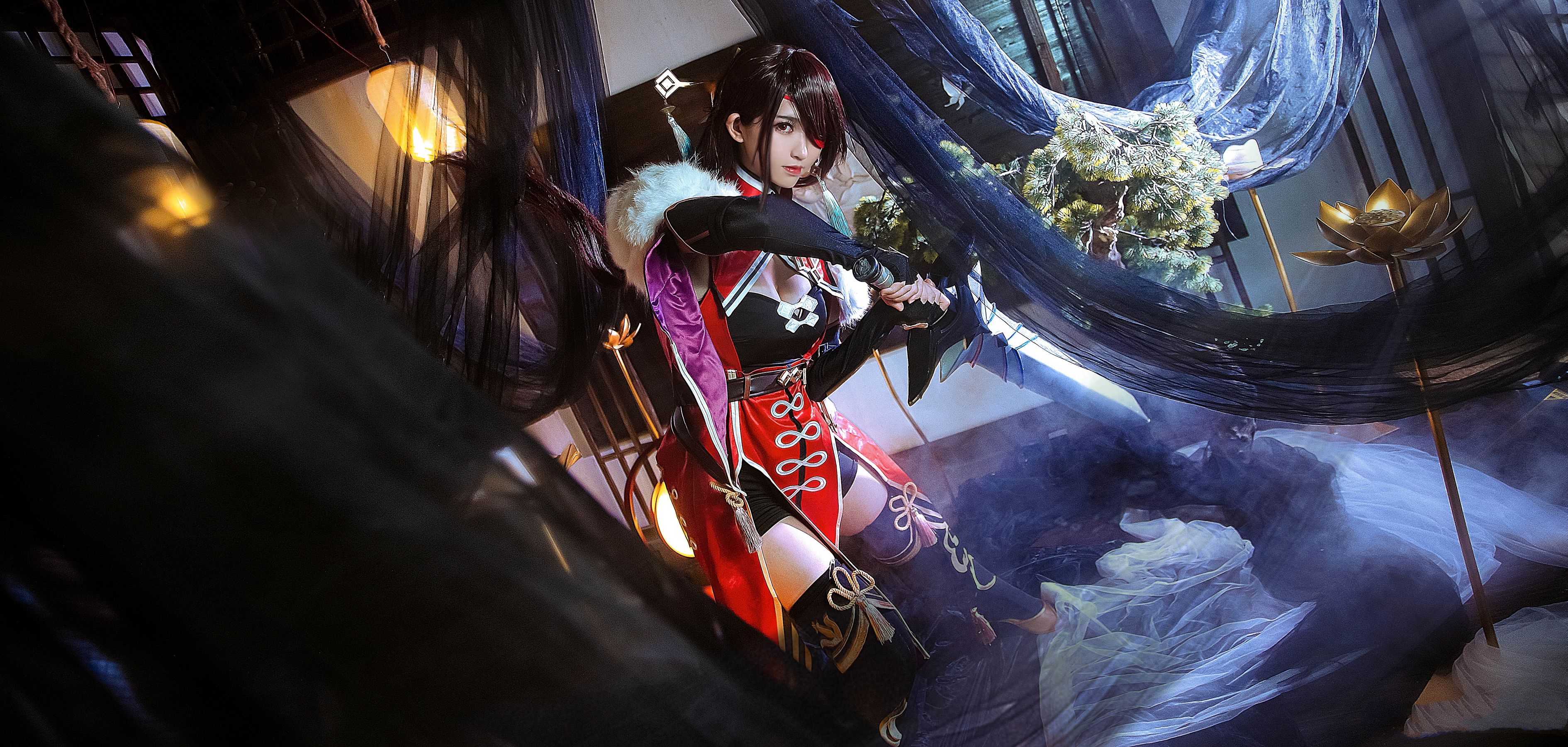 [网红COSER] 超人气Coser鳗鱼霏儿 - 北斗航海