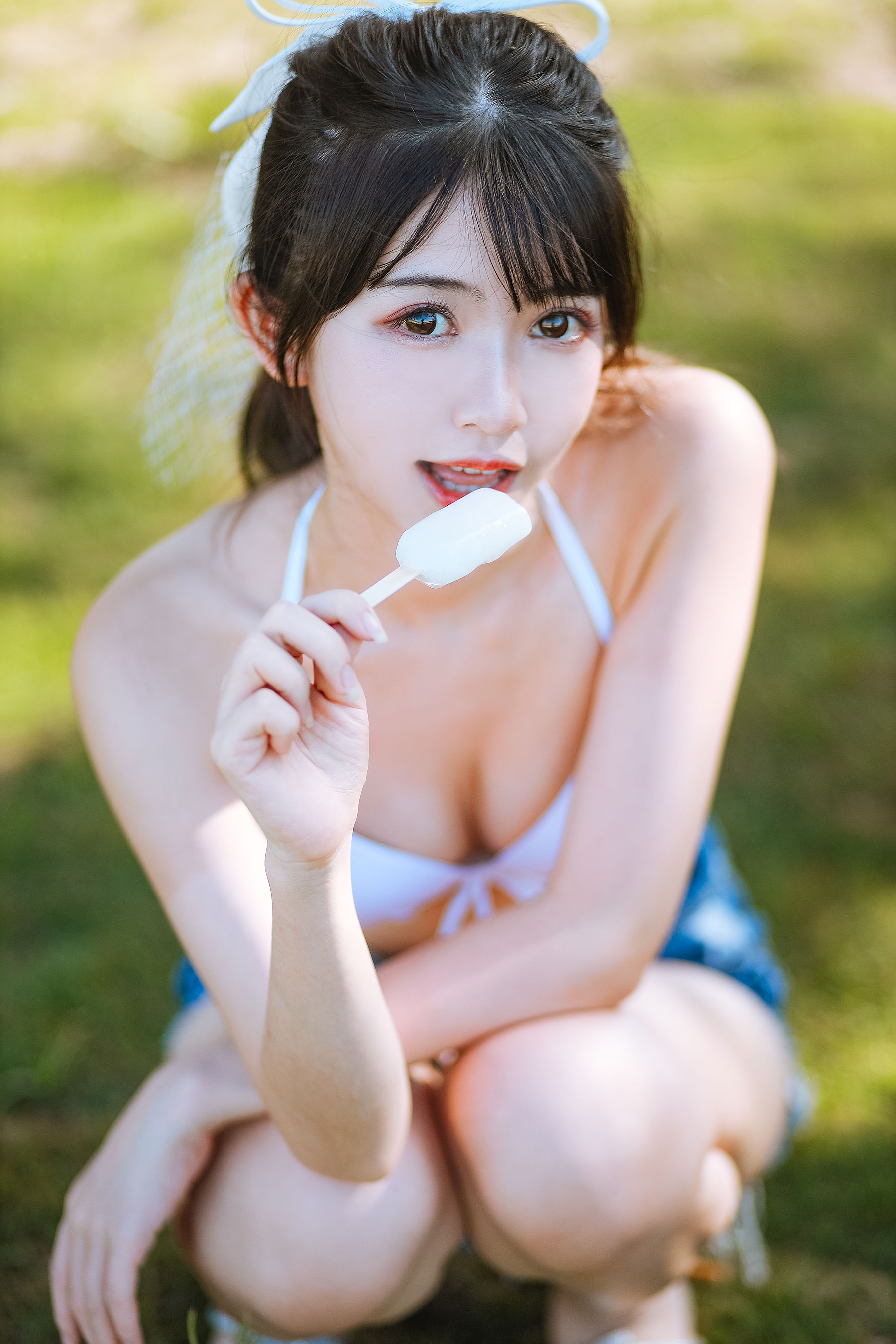 [网红COSER] 超人气Coser鳗鱼霏儿 - 海边