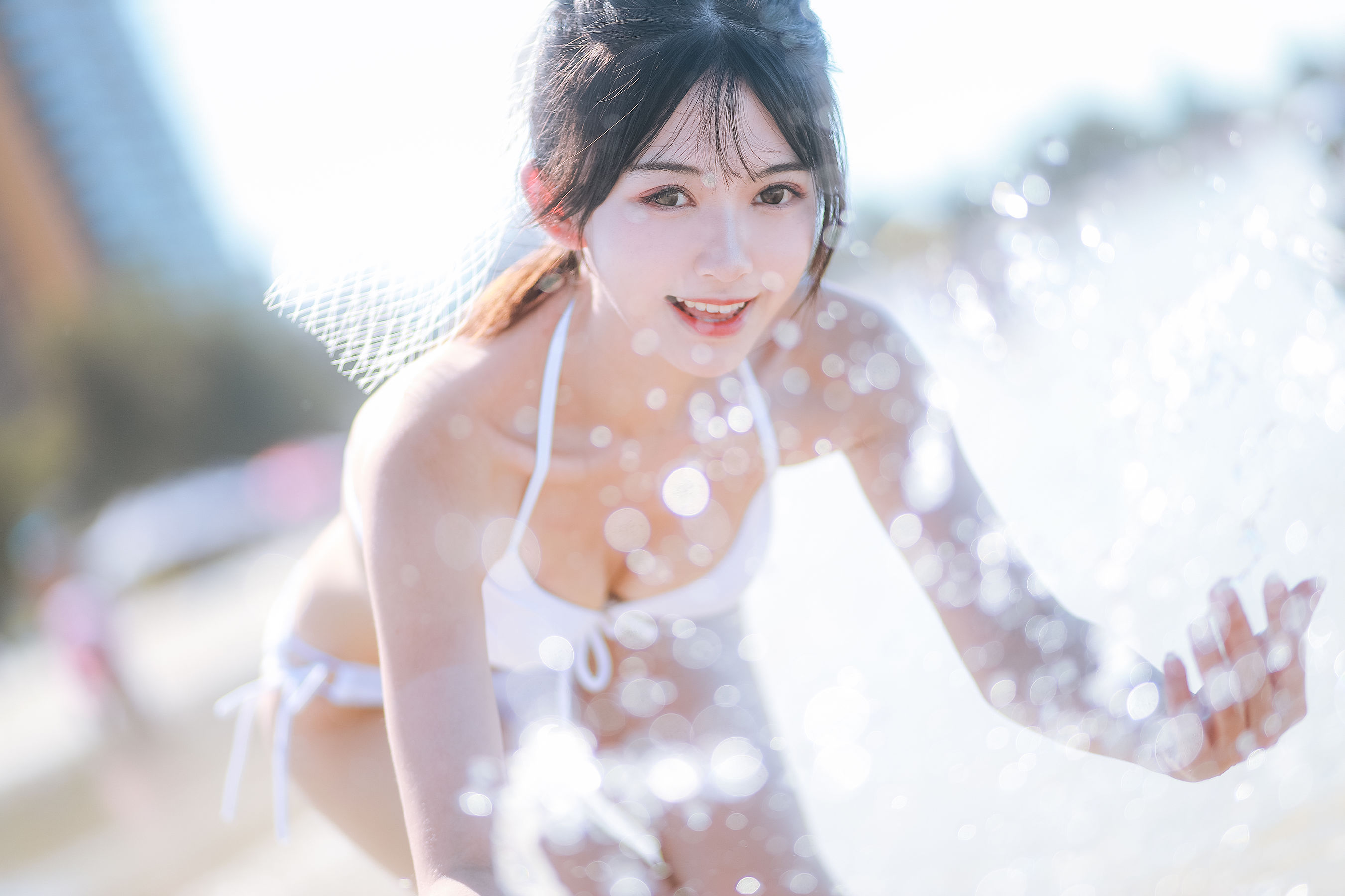 [网红COSER] 超人气Coser鳗鱼霏儿 - 海边