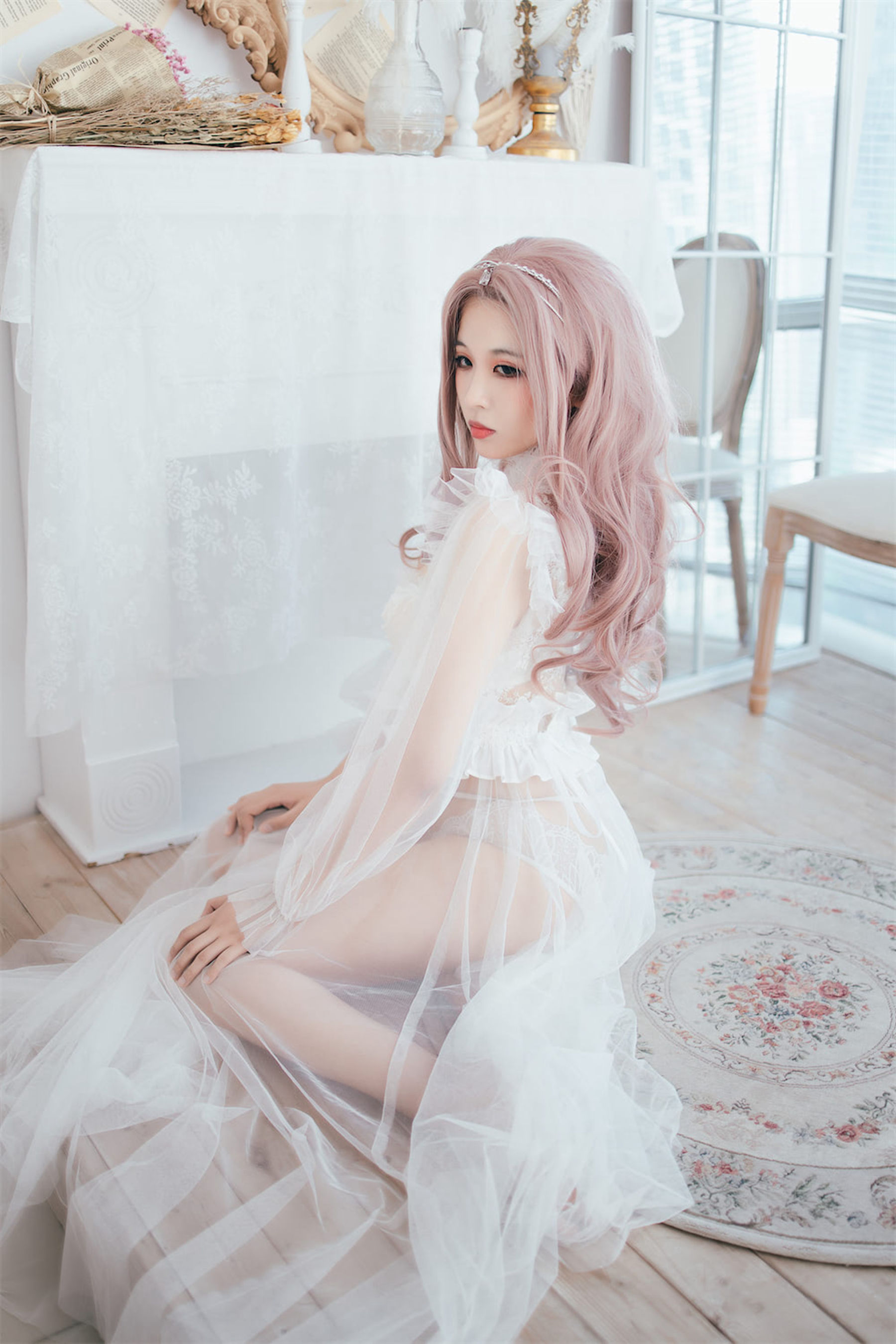 [网红COSER] 轩萧学姐 - 花嫁