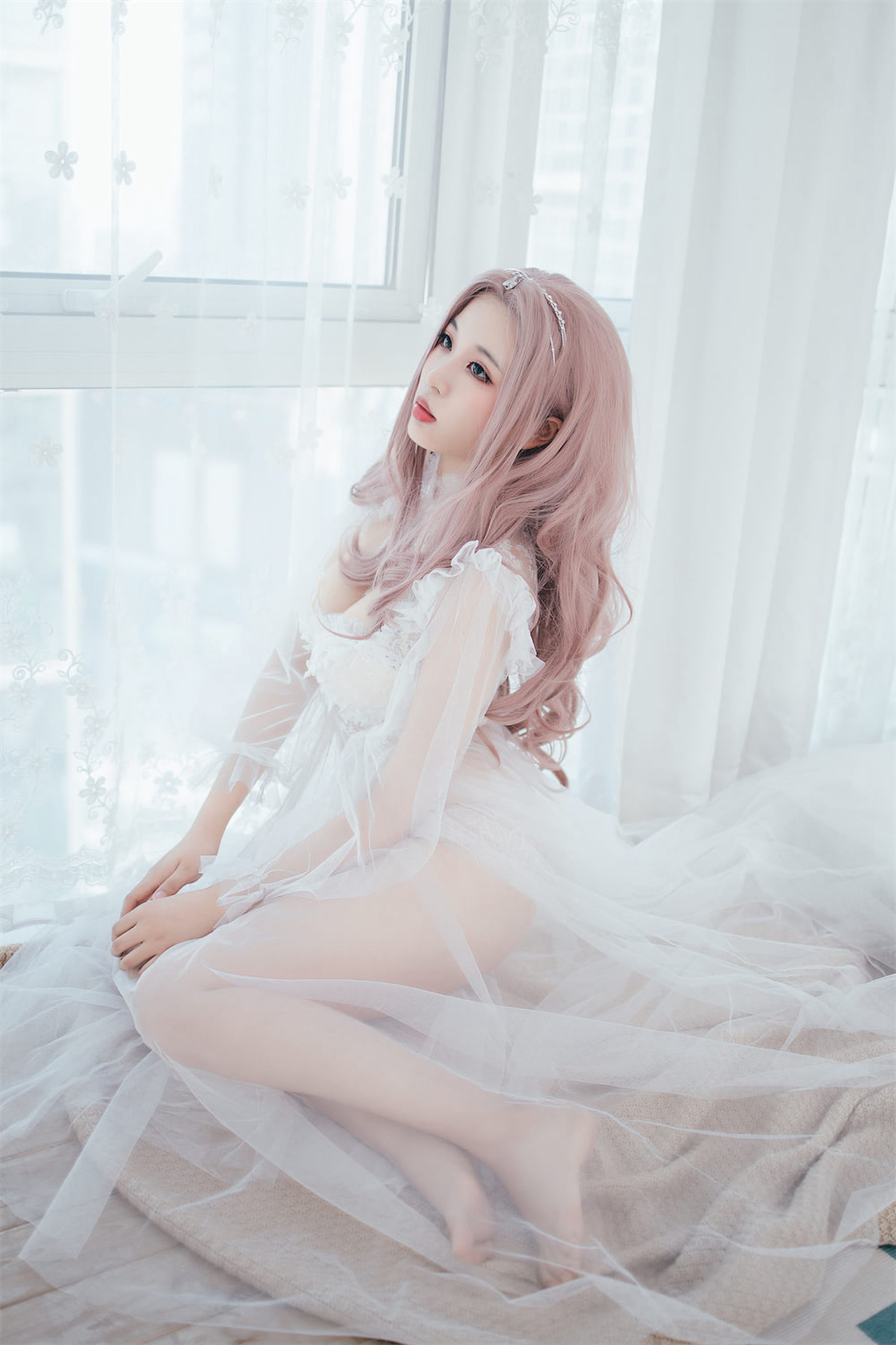 [网红COSER] 轩萧学姐 - 花嫁