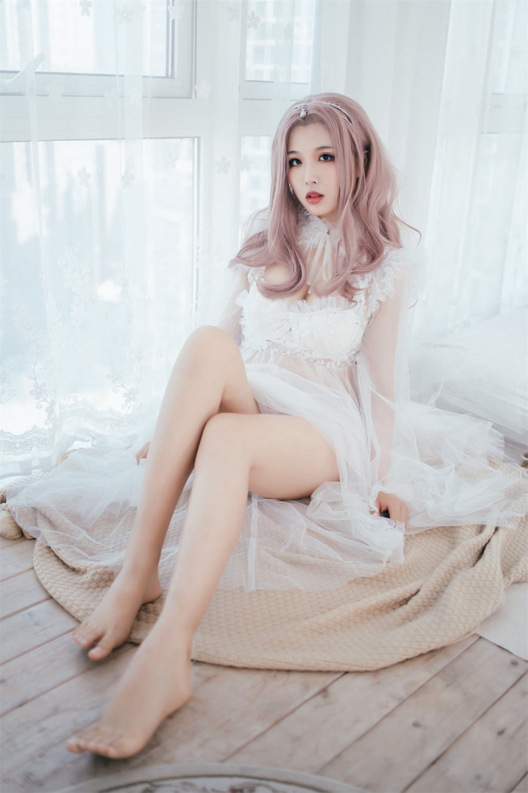 [网红COSER] 轩萧学姐 - 花嫁