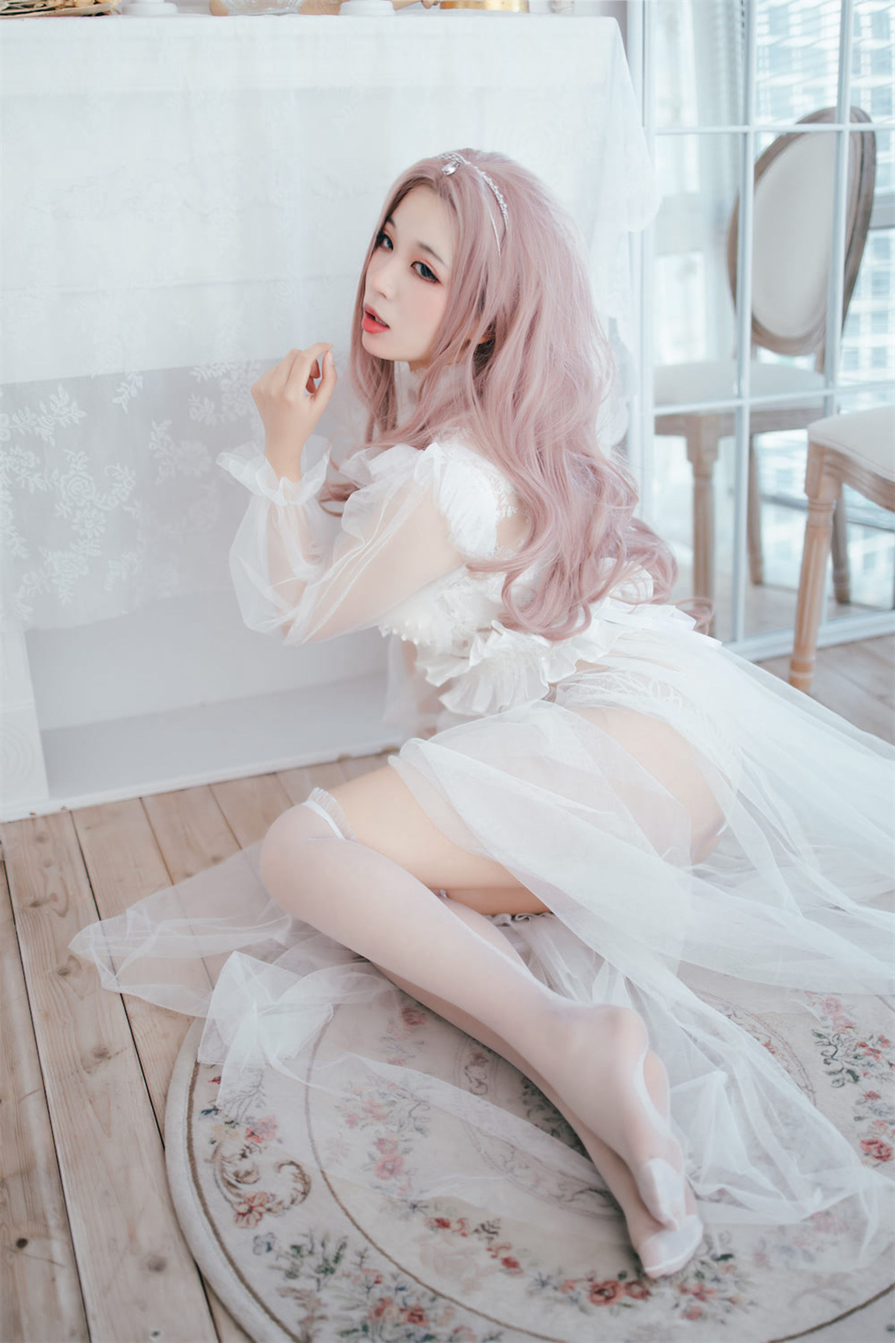 [网红COSER] 轩萧学姐 - 花嫁
