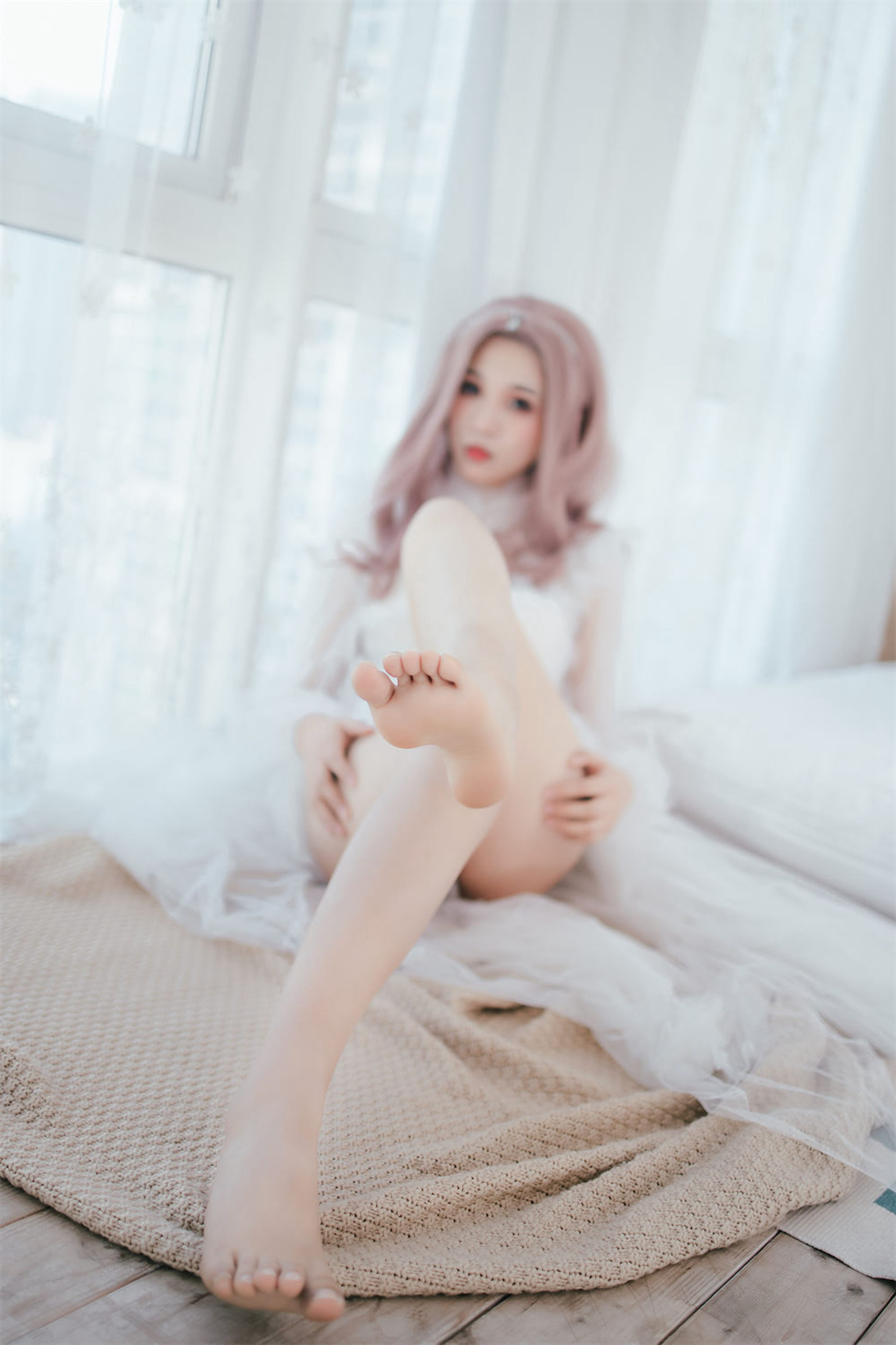 [网红COSER] 轩萧学姐 - 花嫁