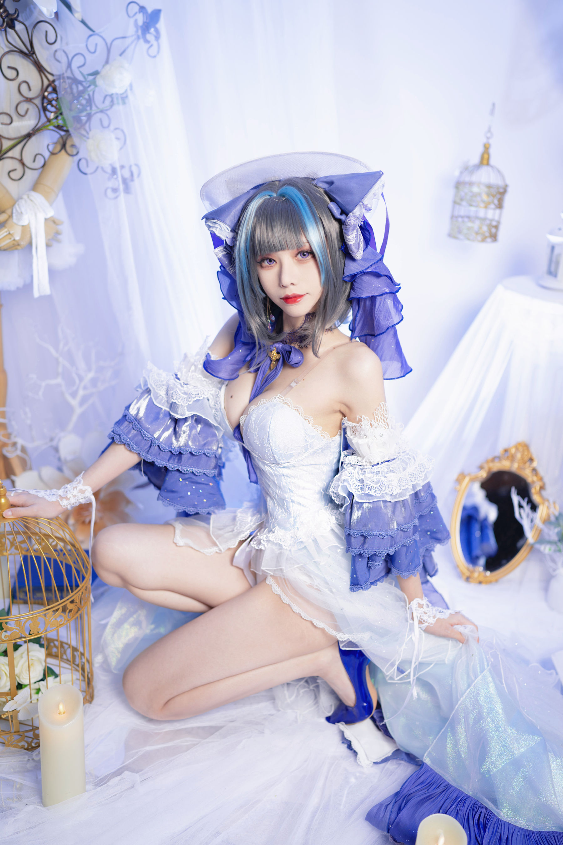 [网红COSER] 骨牙路子野 - 一月舰长 柴郡