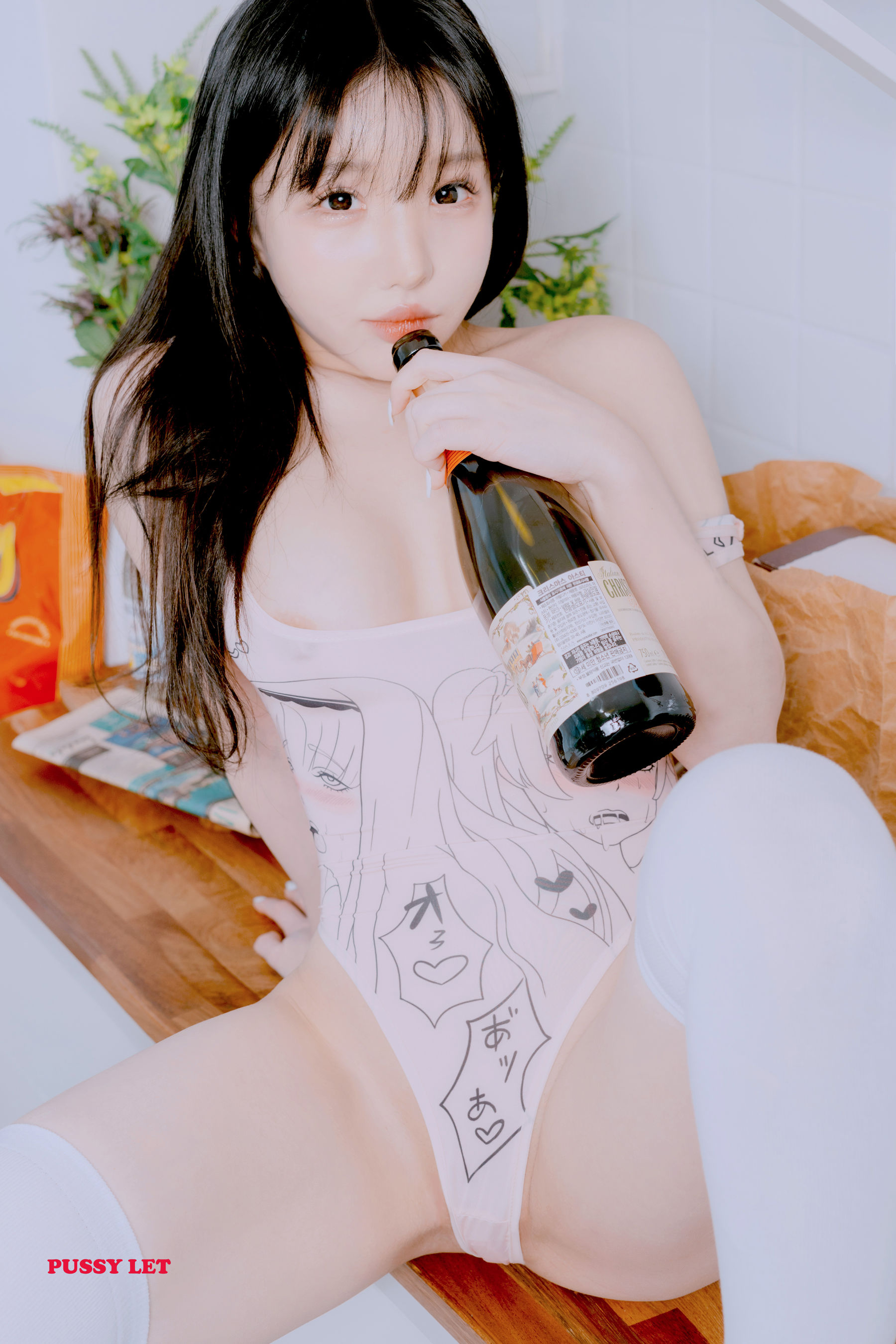 [PUSSY LET] Vol.16 CANDY - Nude Skirt