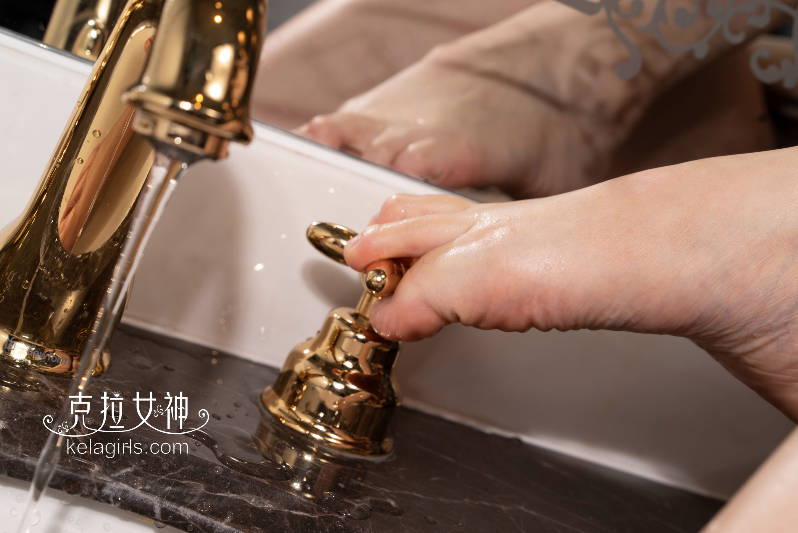 [克拉女神Kelagirls]  宋黛 女神浴足