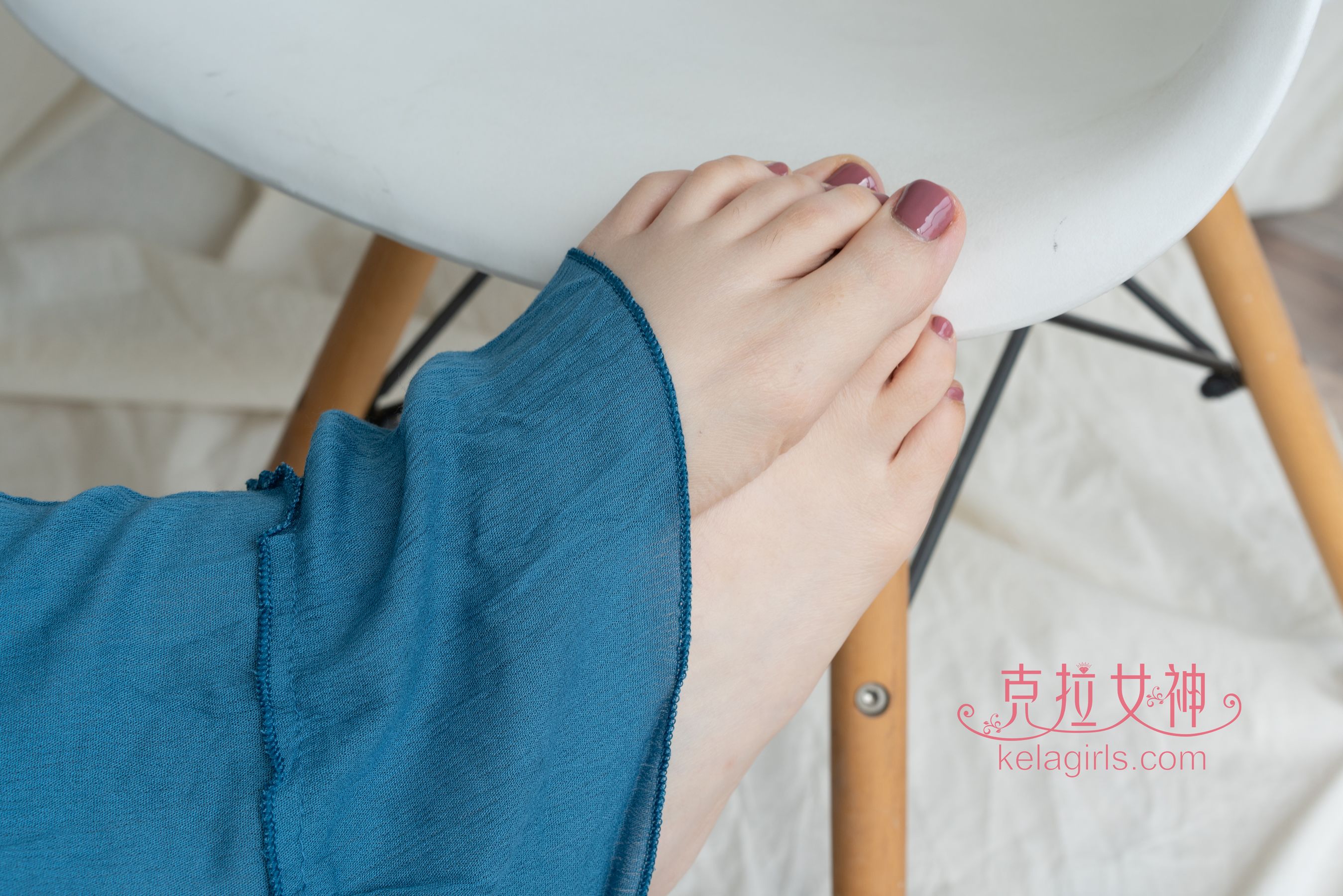 [克拉女神Kelagirls]  百琳 玉足添香