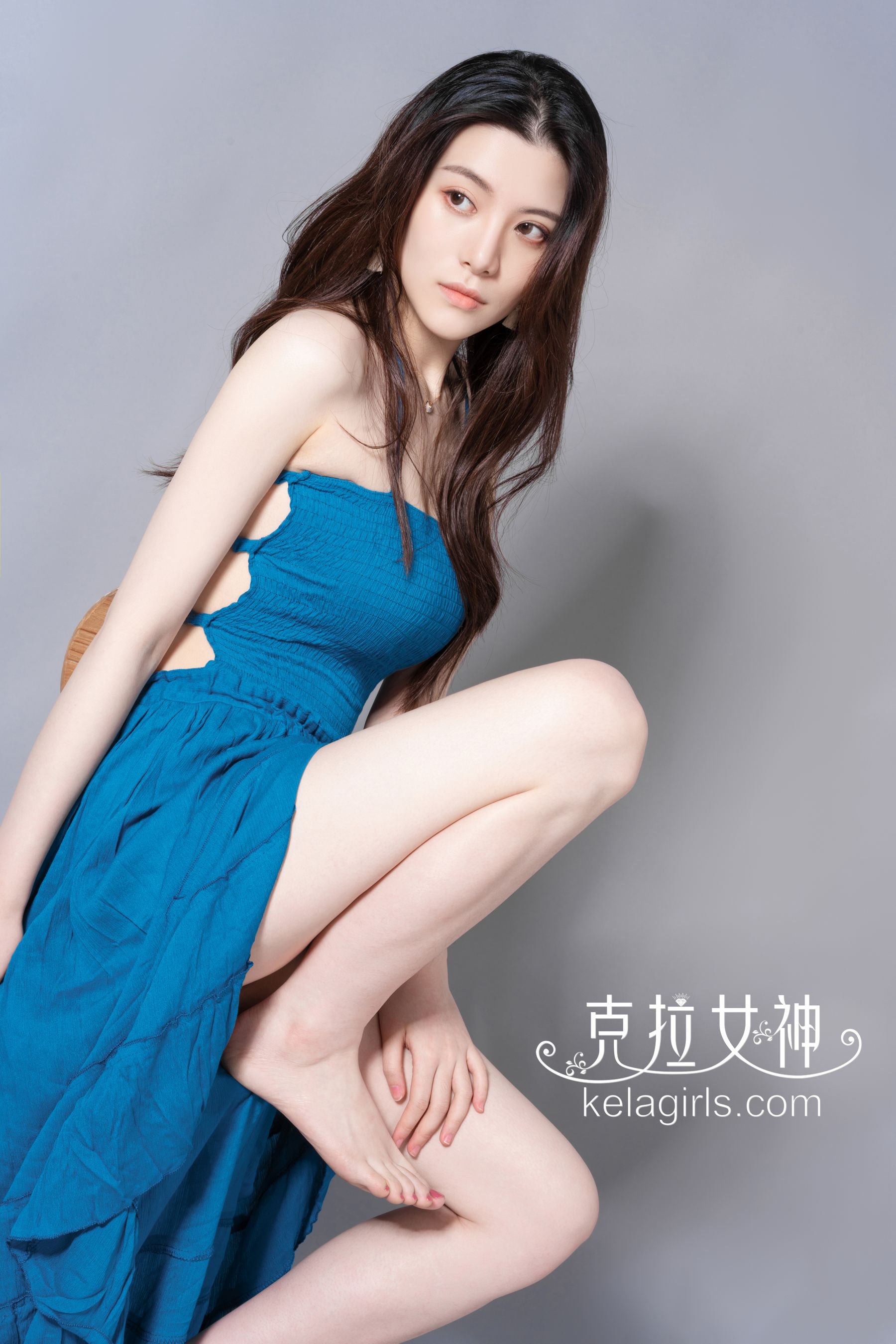 [克拉女神Kelagirls]  百琳 玉足添香
