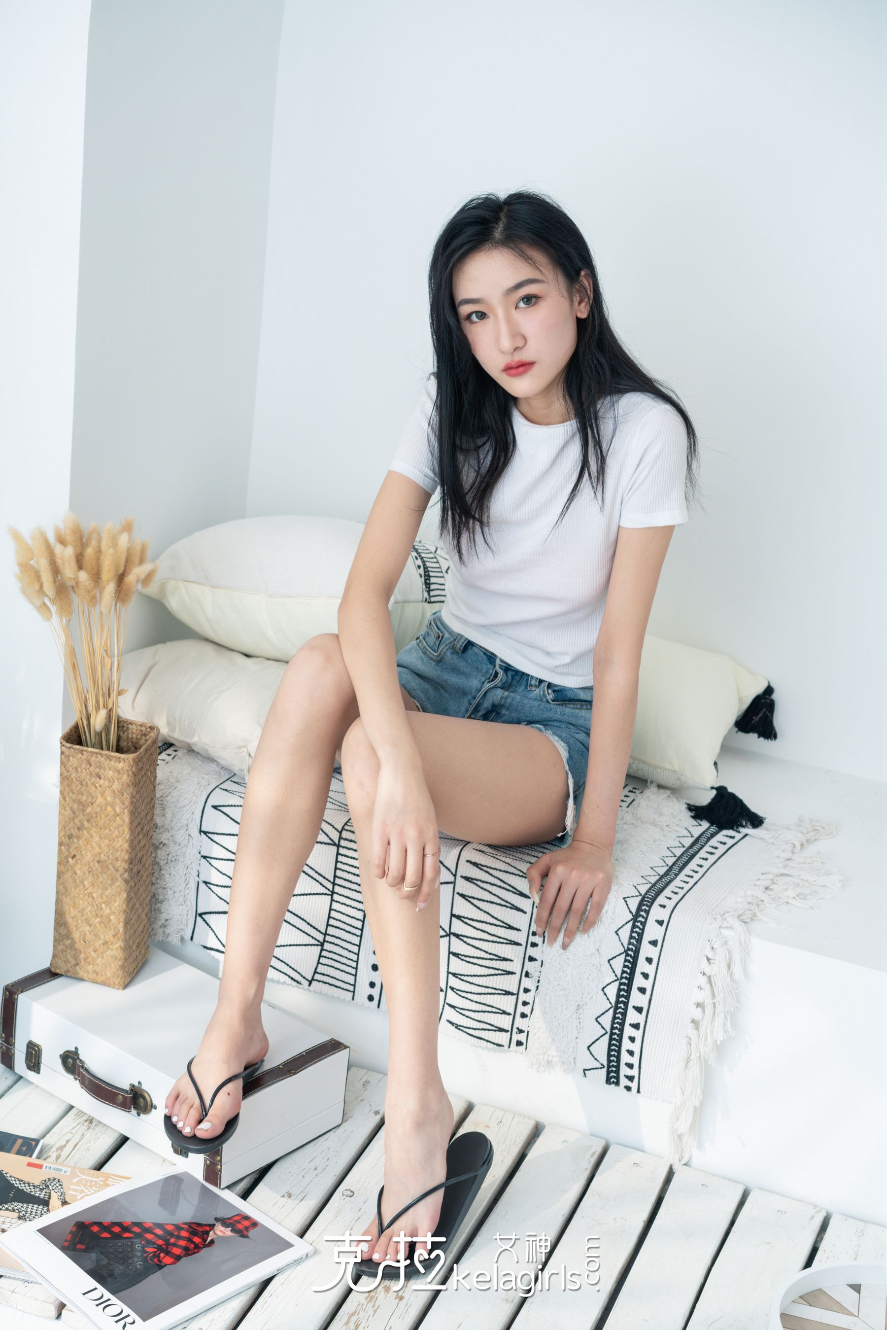 [克拉女神Kelagirls]  燕妮 简约凉拖