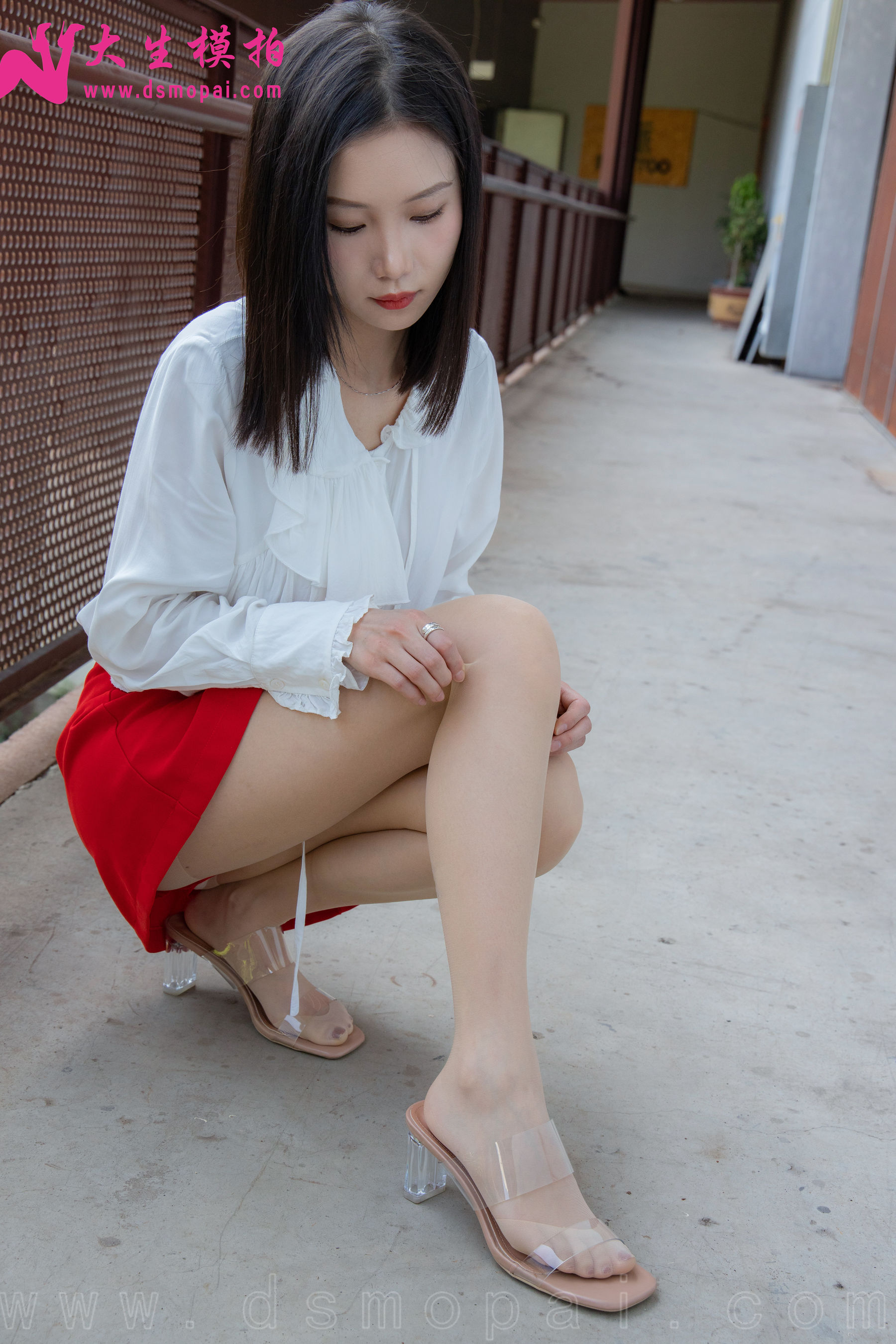 [大生模拍] No.274 小婵 红色风情